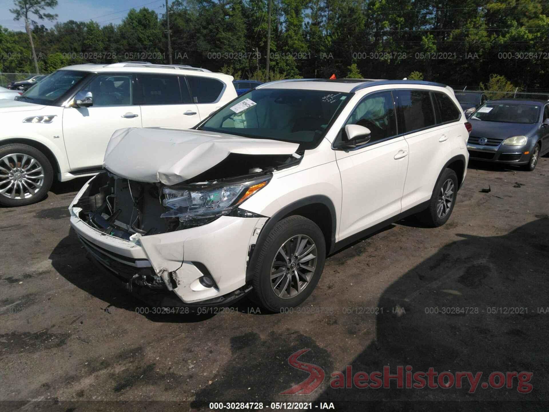 5TDKZRFH6KS359000 2019 TOYOTA HIGHLANDER