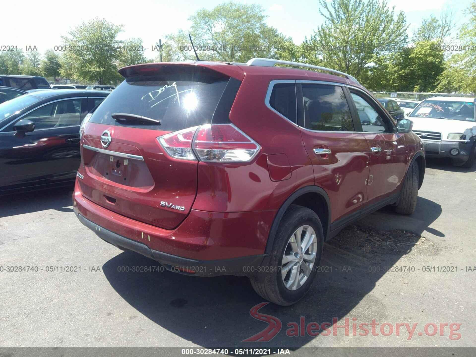 5N1AT2MV4GC877981 2016 NISSAN ROGUE