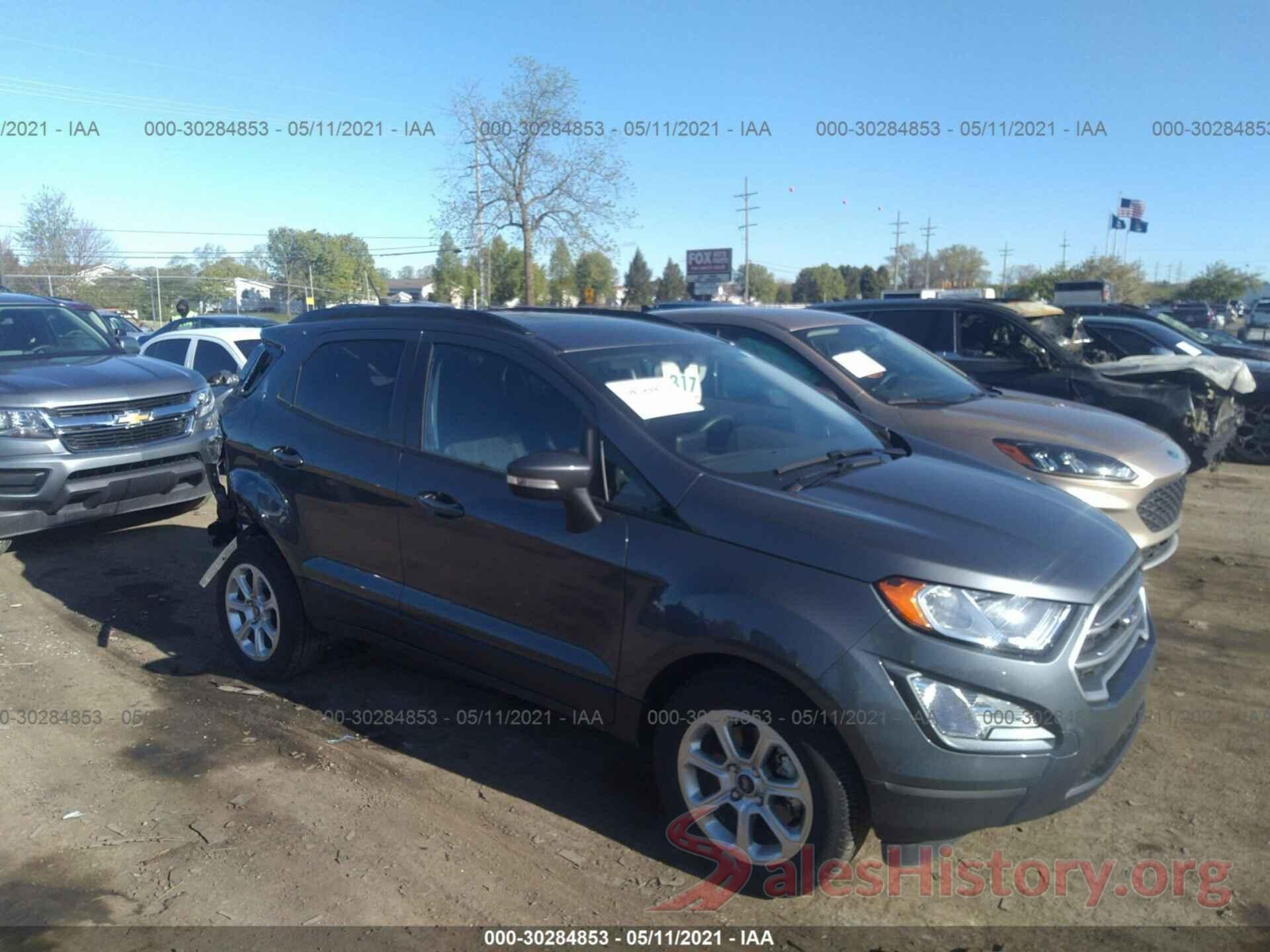 MAJ3S2GE7LC344308 2020 FORD ECOSPORT