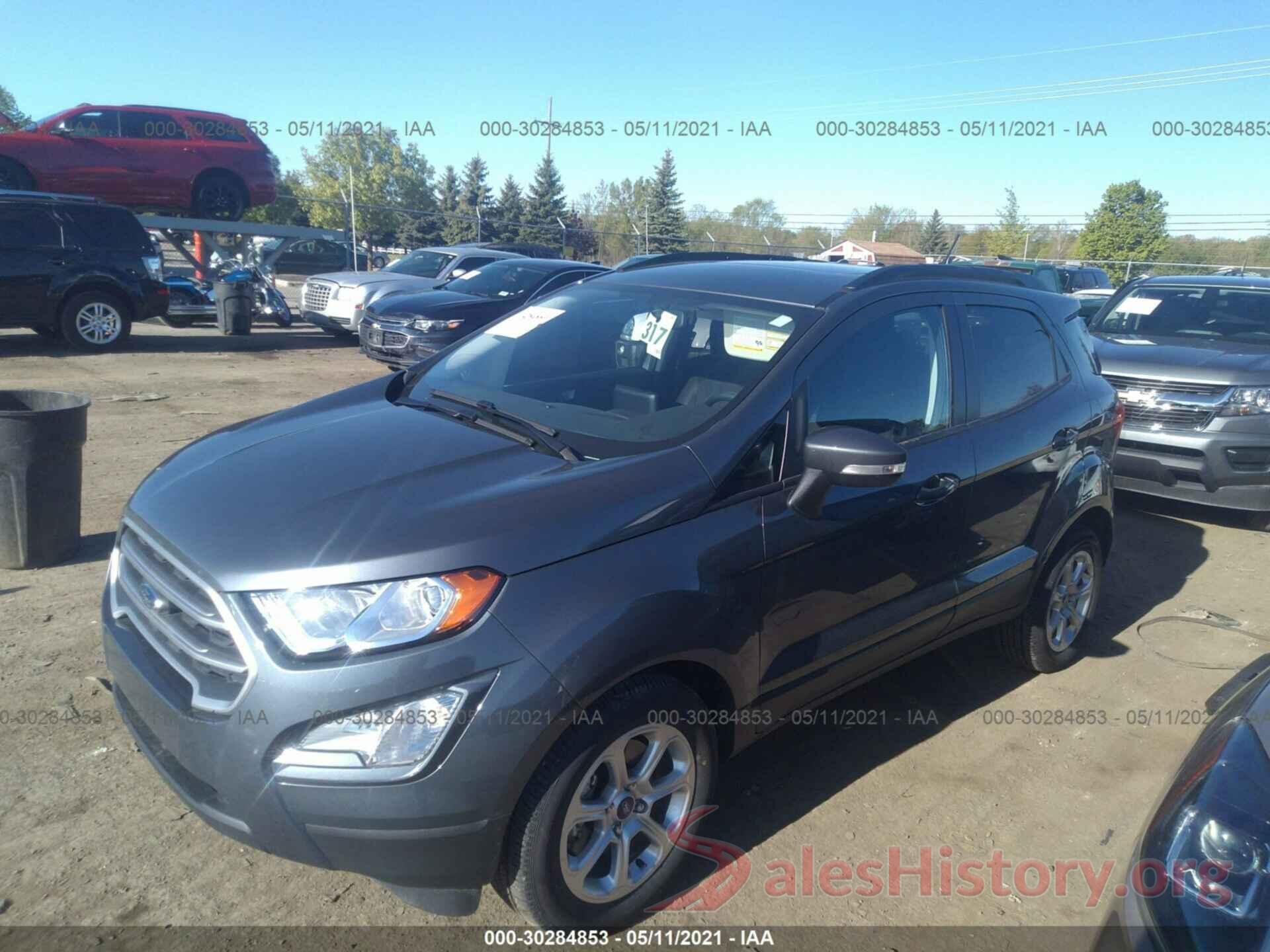 MAJ3S2GE7LC344308 2020 FORD ECOSPORT