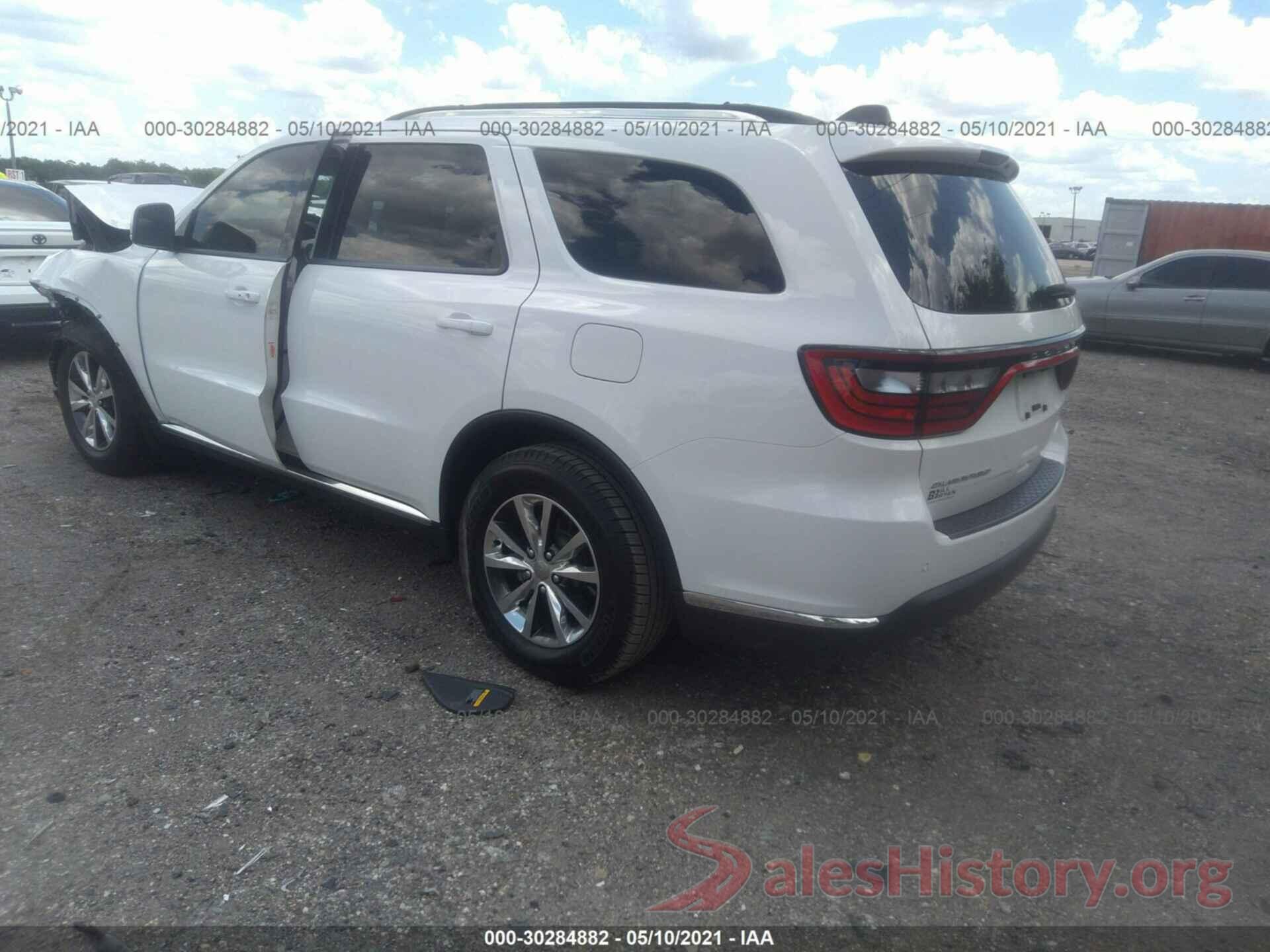 1C4RDHDG8GC361275 2016 DODGE DURANGO