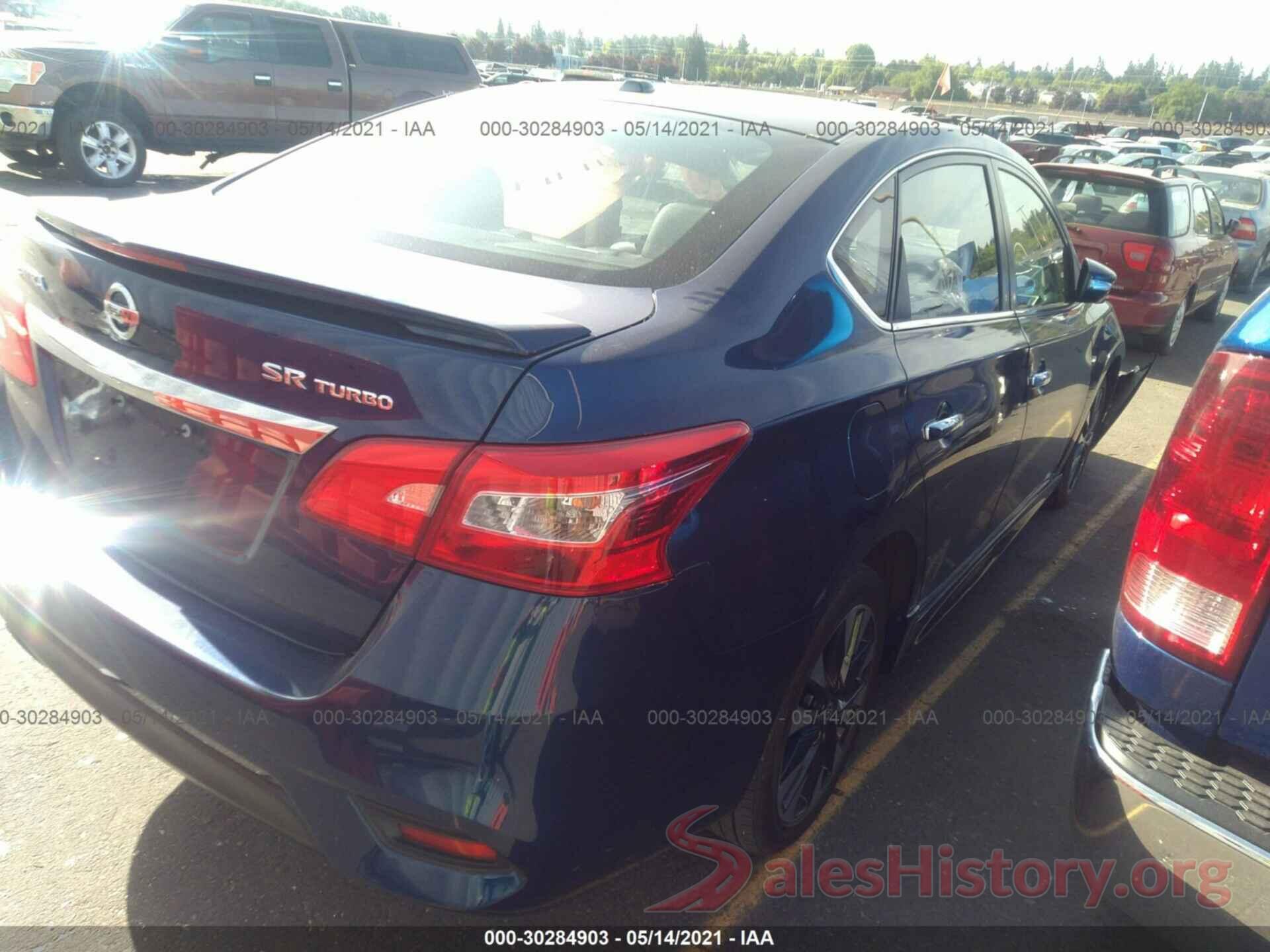 3N1CB7APXKY213822 2019 NISSAN SENTRA