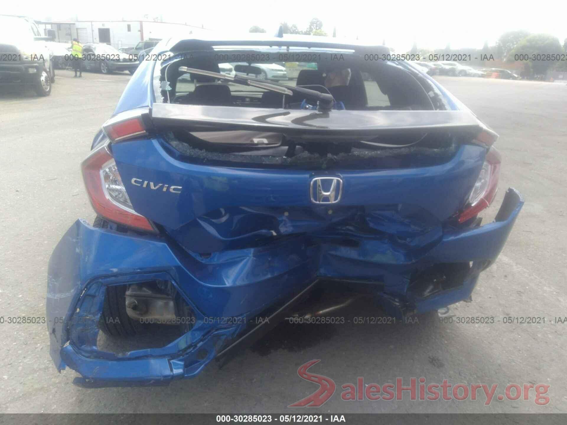 SHHFK7H60LU415619 2020 HONDA CIVIC HATCHBACK