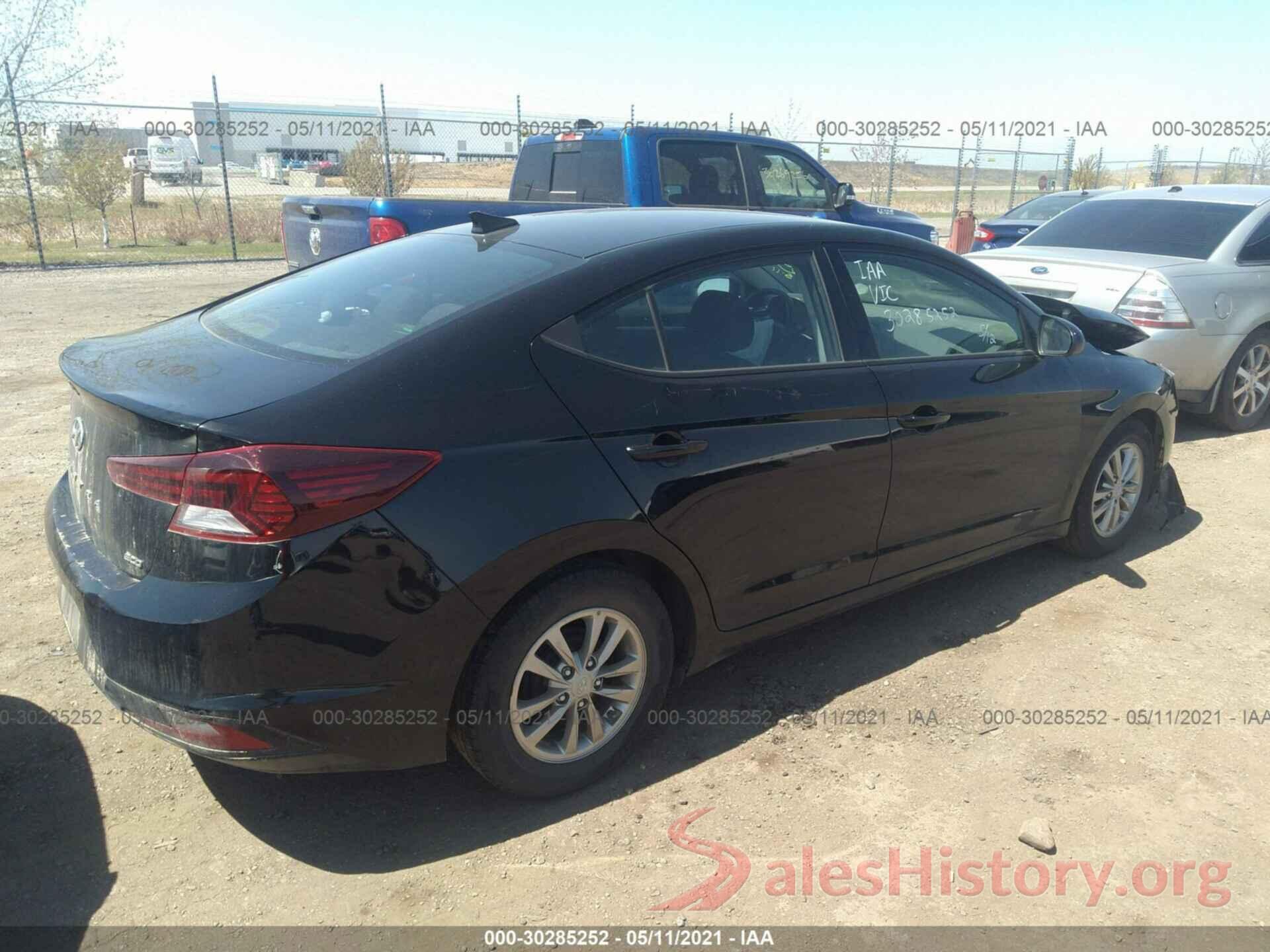 5NPD94LA9KH429078 2019 HYUNDAI ELANTRA