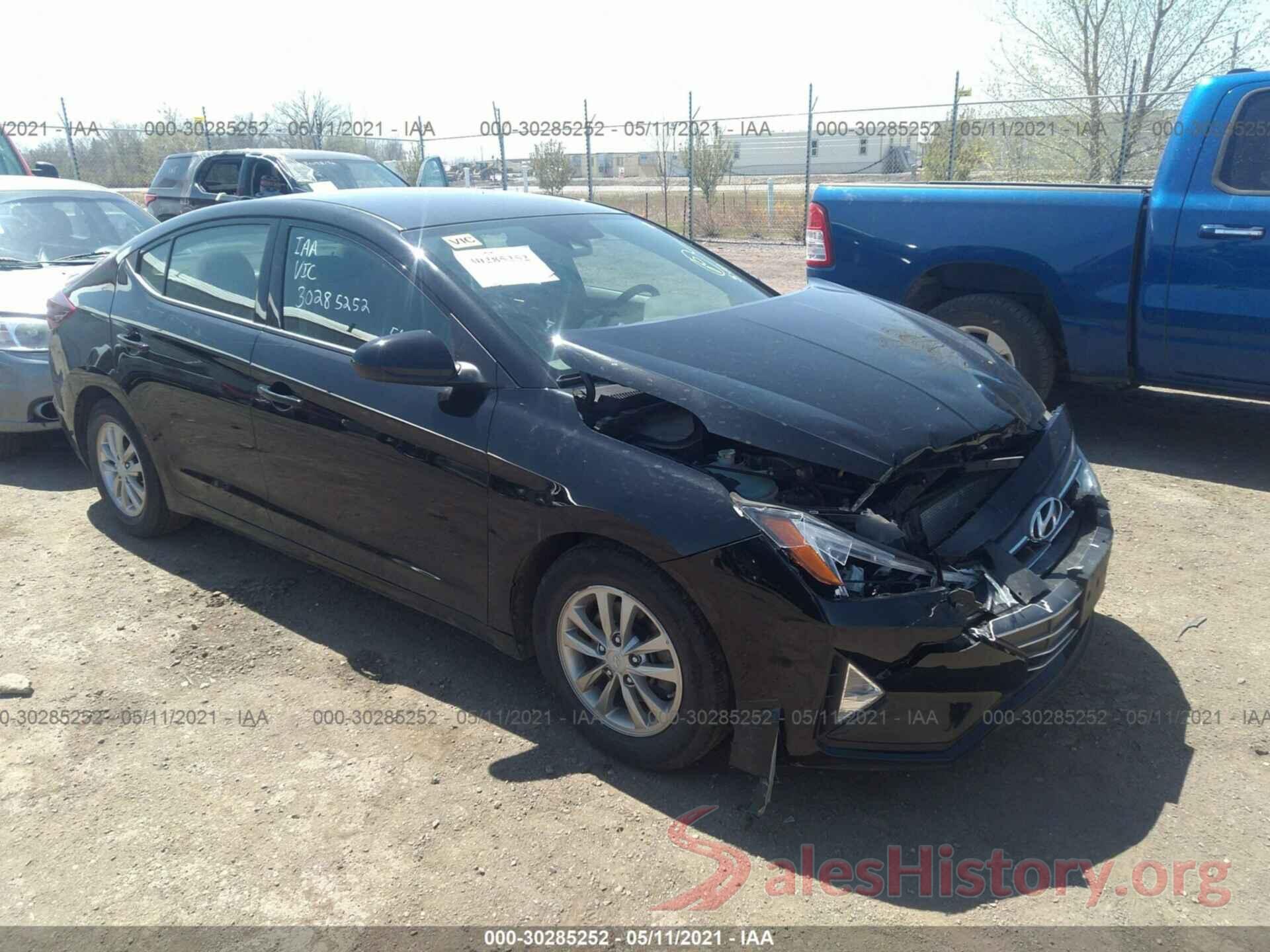 5NPD94LA9KH429078 2019 HYUNDAI ELANTRA