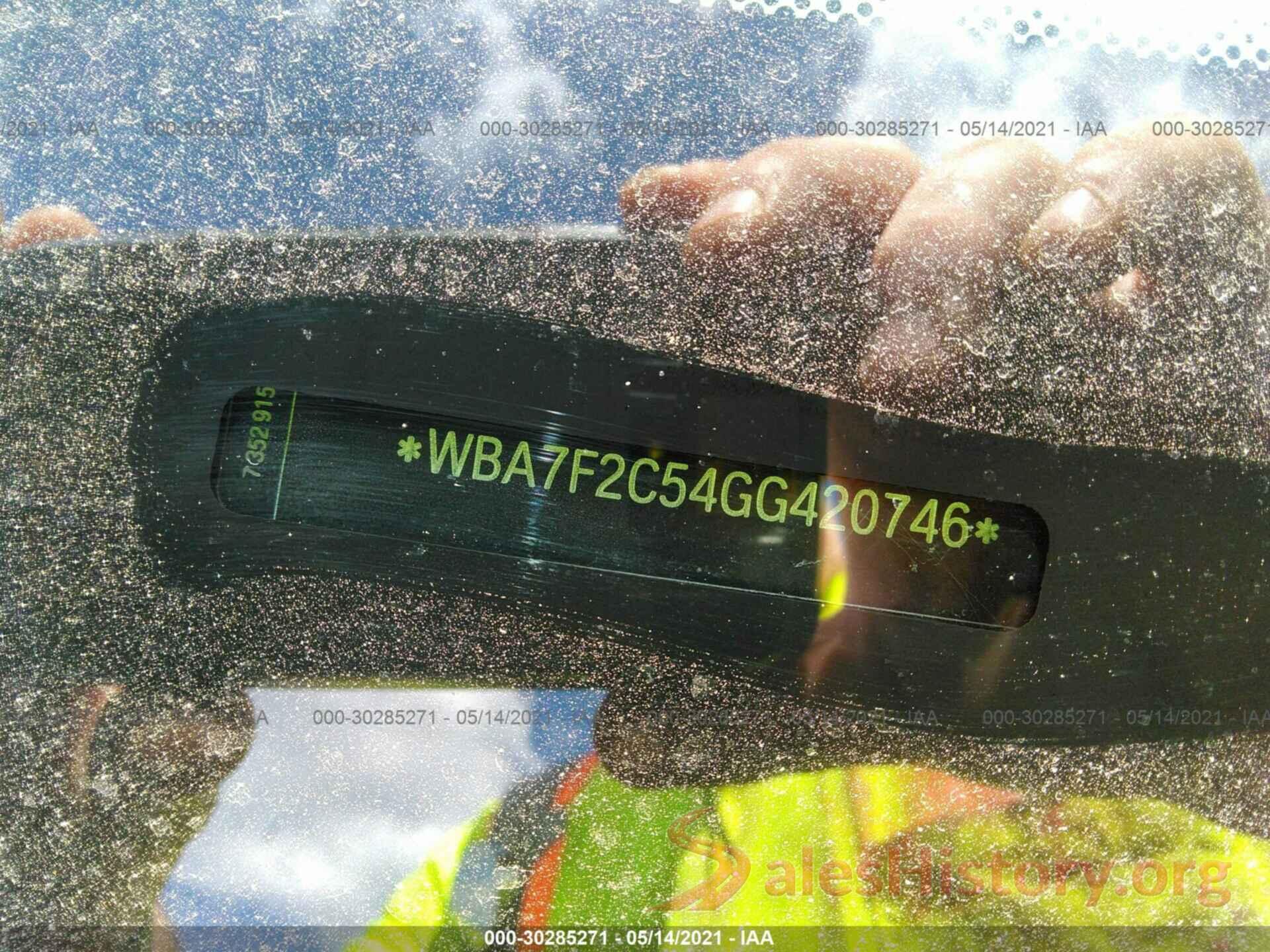 WBA7F2C54GG420746 2016 BMW 7 SERIES