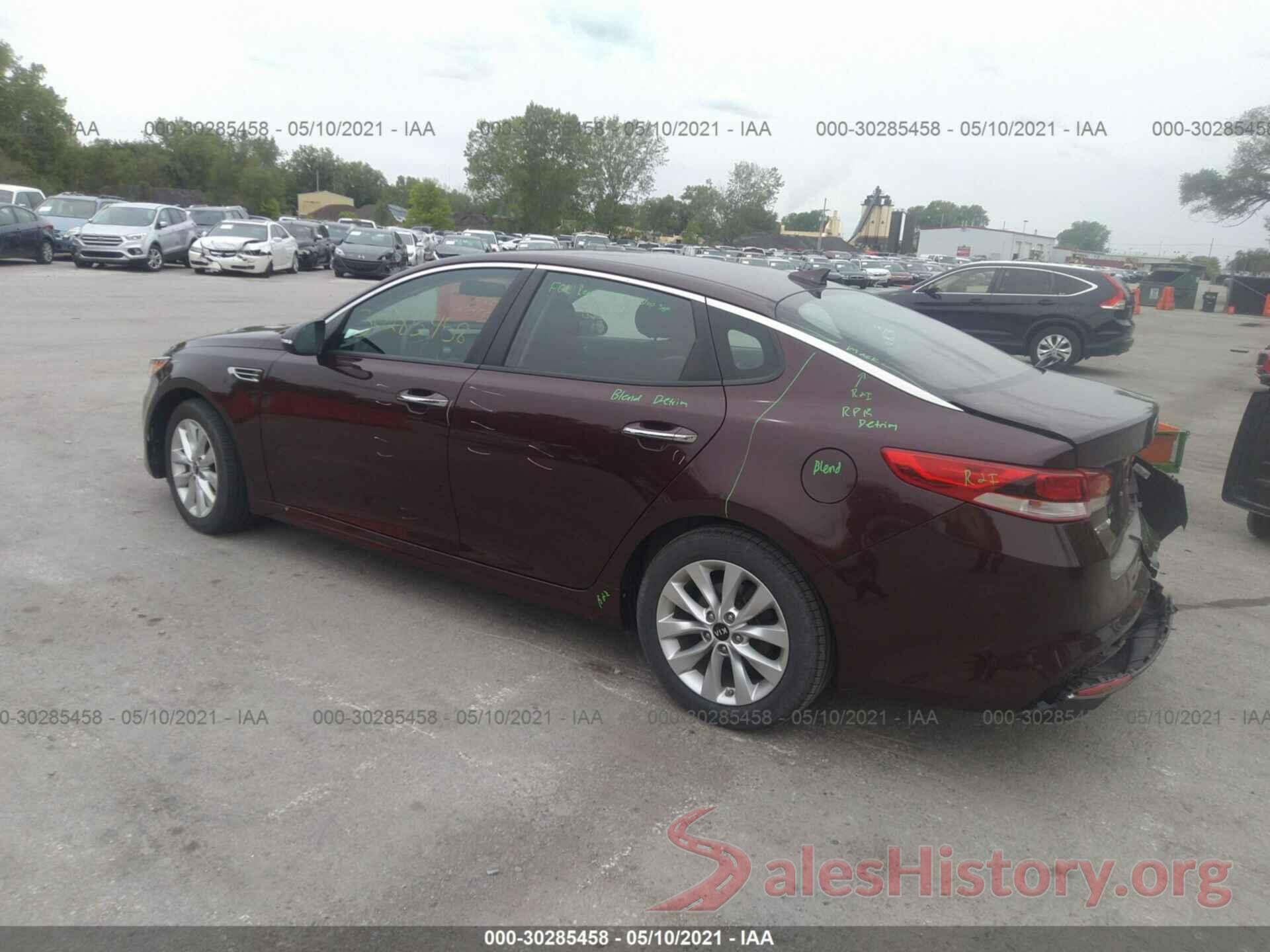 5XXGT4L31HG172826 2017 KIA OPTIMA