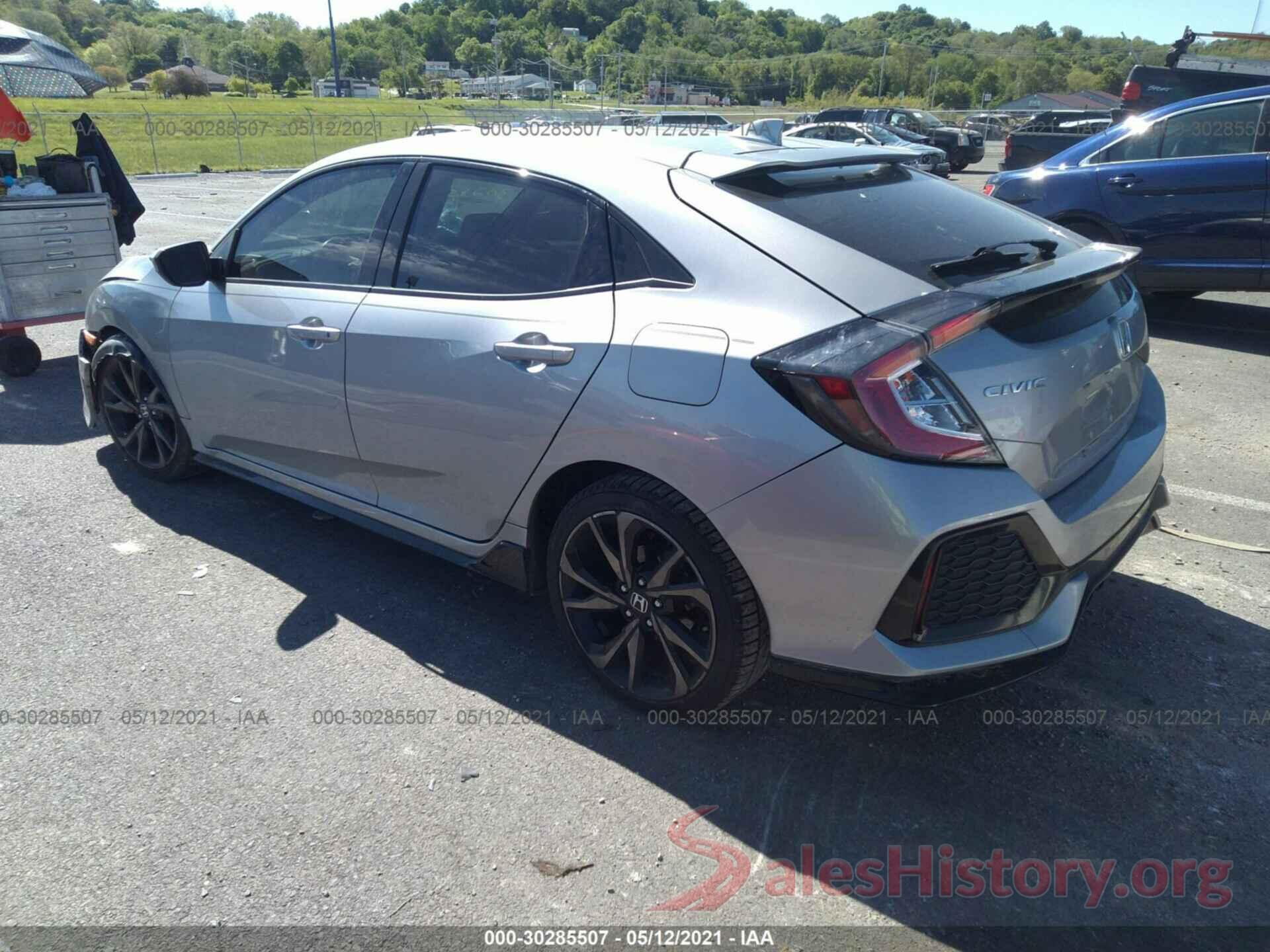 SHHFK7H49HU217546 2017 HONDA CIVIC HATCHBACK