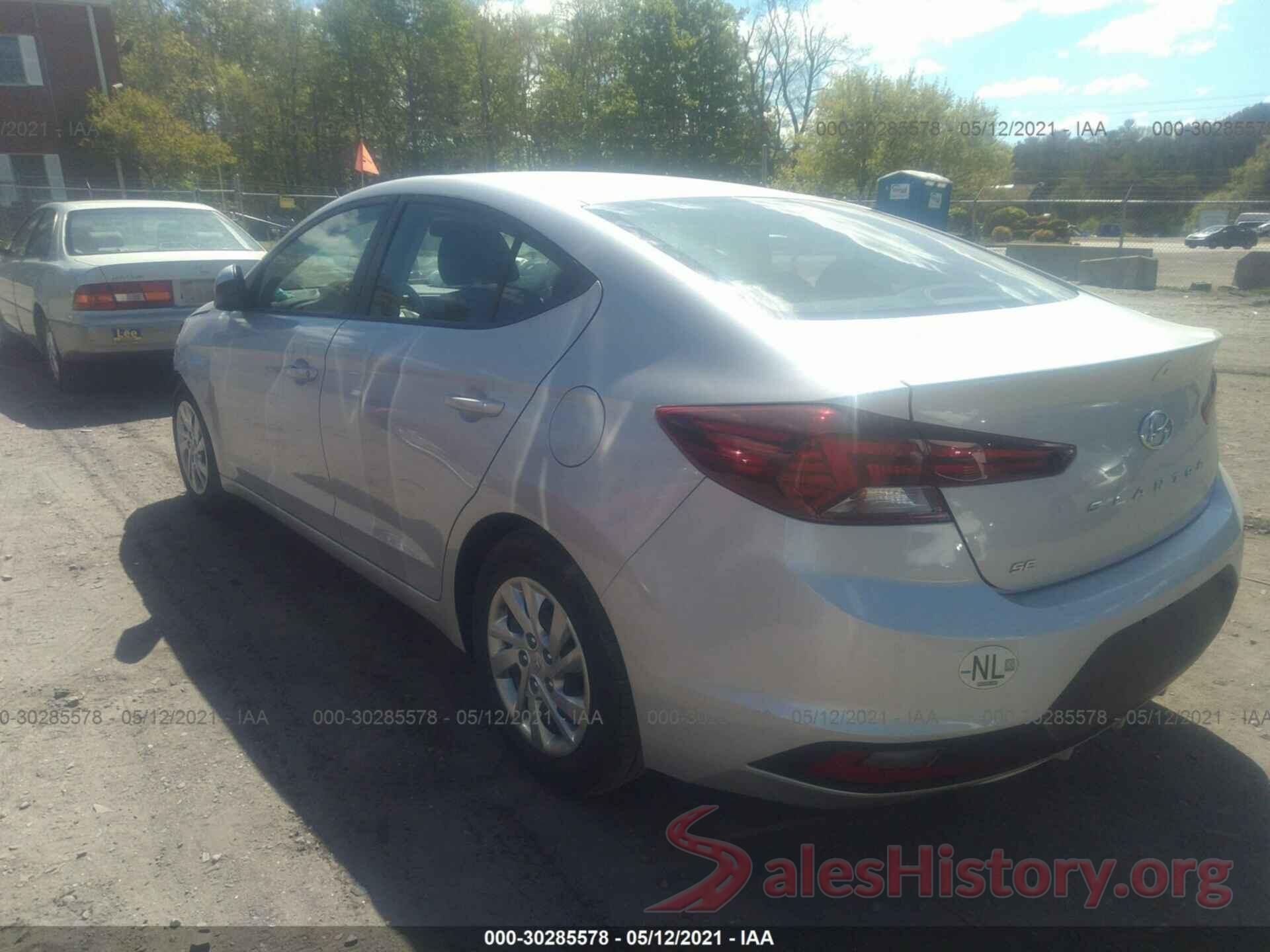 KMHD74LF9KU833209 2019 HYUNDAI ELANTRA