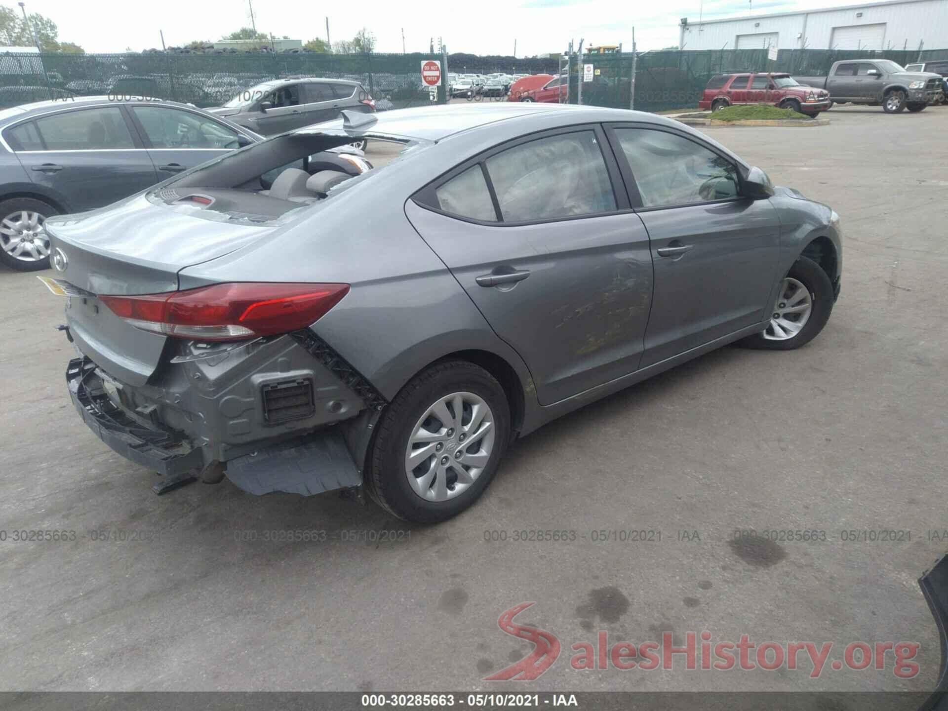 KMHD74LF6HU391885 2017 HYUNDAI ELANTRA