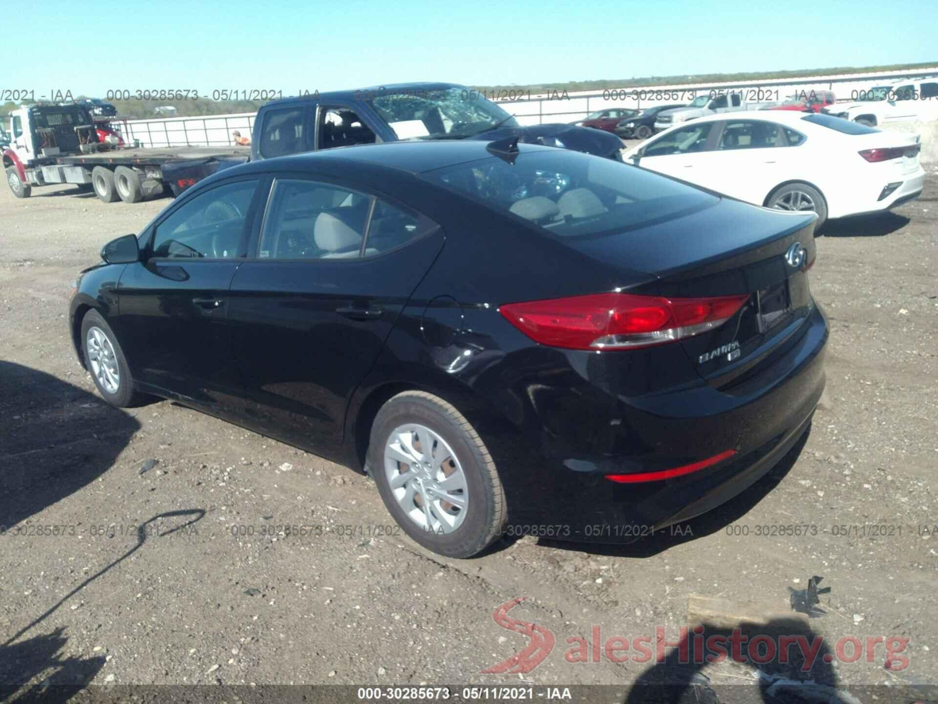 5NPD74LF3HH154270 2017 HYUNDAI ELANTRA