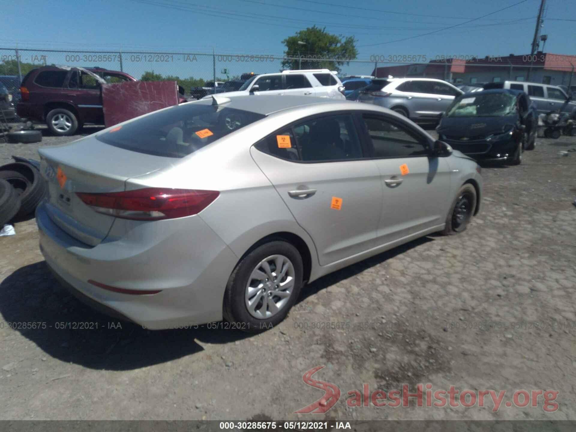 5NPD74LF7HH113723 2017 HYUNDAI ELANTRA