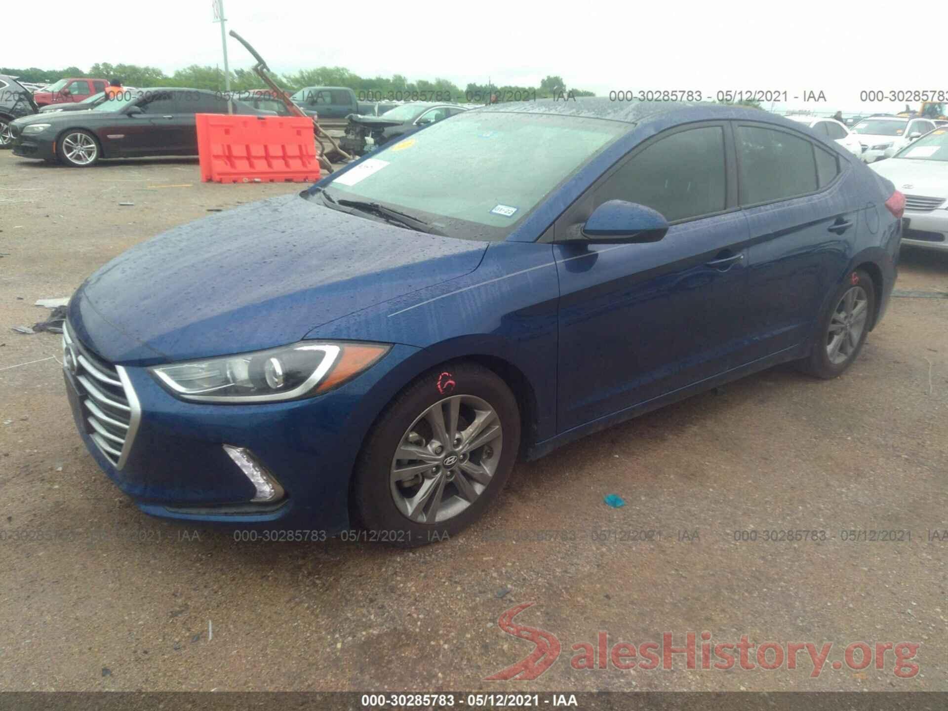 5NPD84LF7HH066156 2017 HYUNDAI ELANTRA