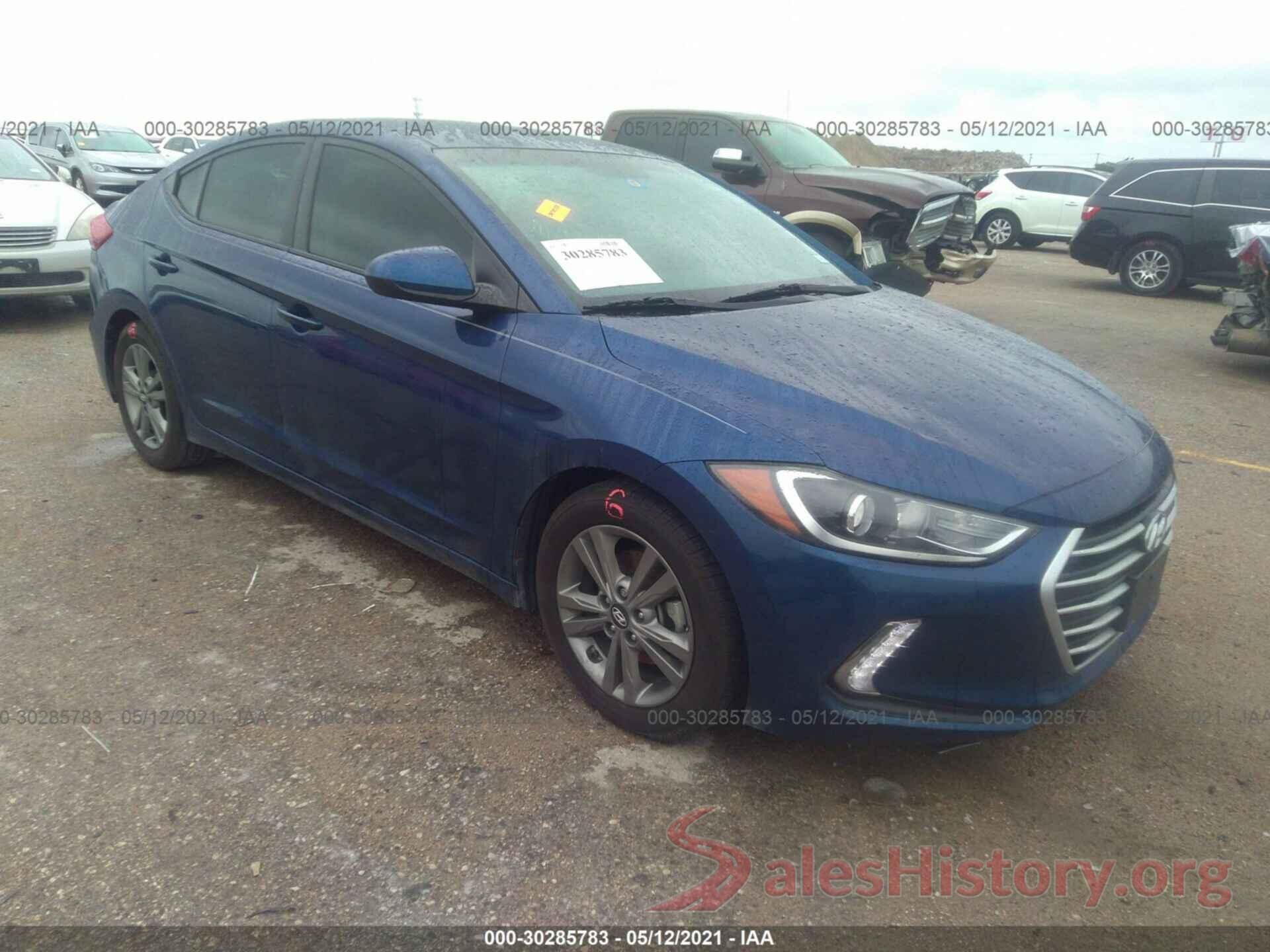 5NPD84LF7HH066156 2017 HYUNDAI ELANTRA