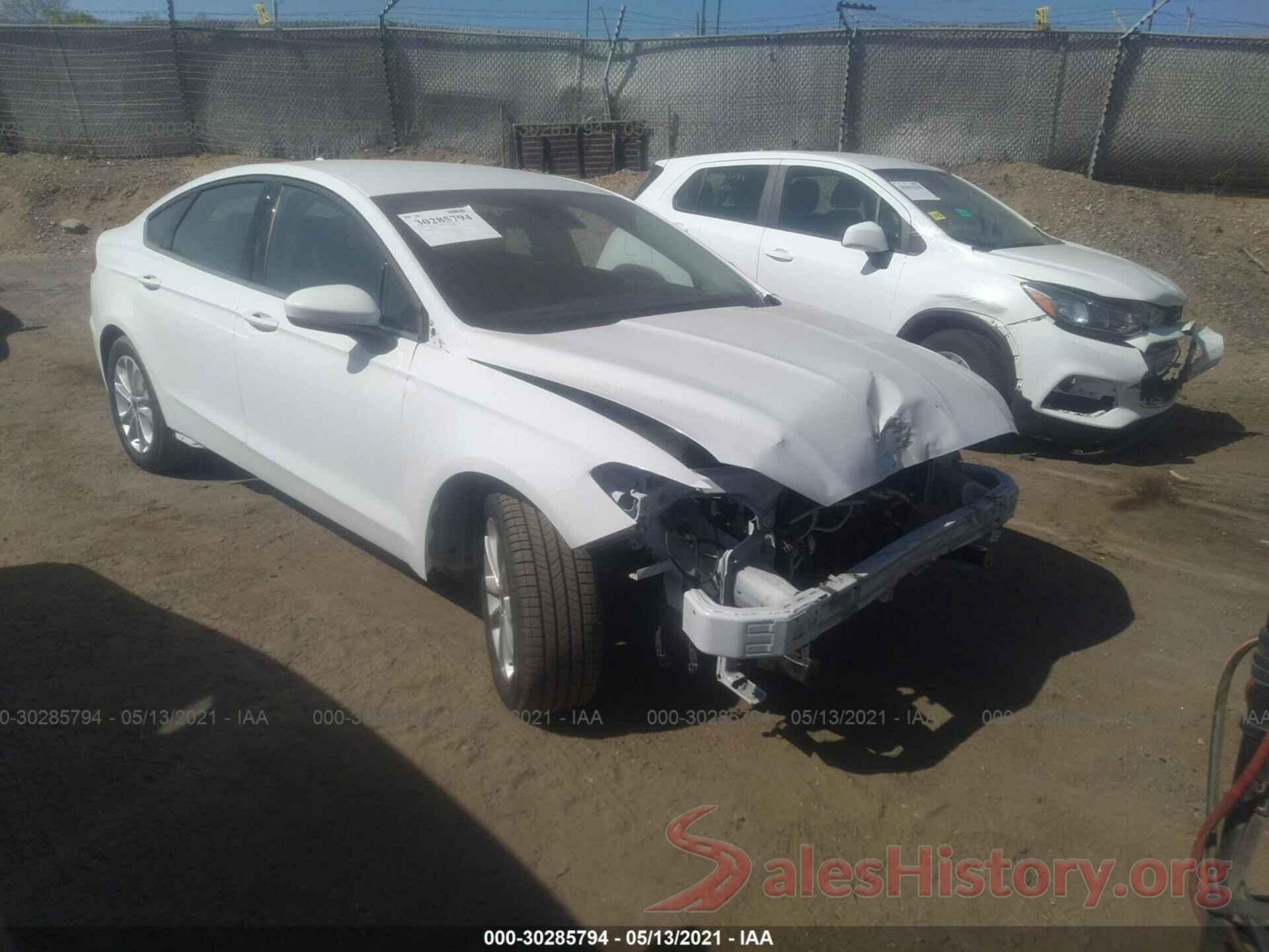 3FA6P0HD2LR259743 2020 FORD FUSION