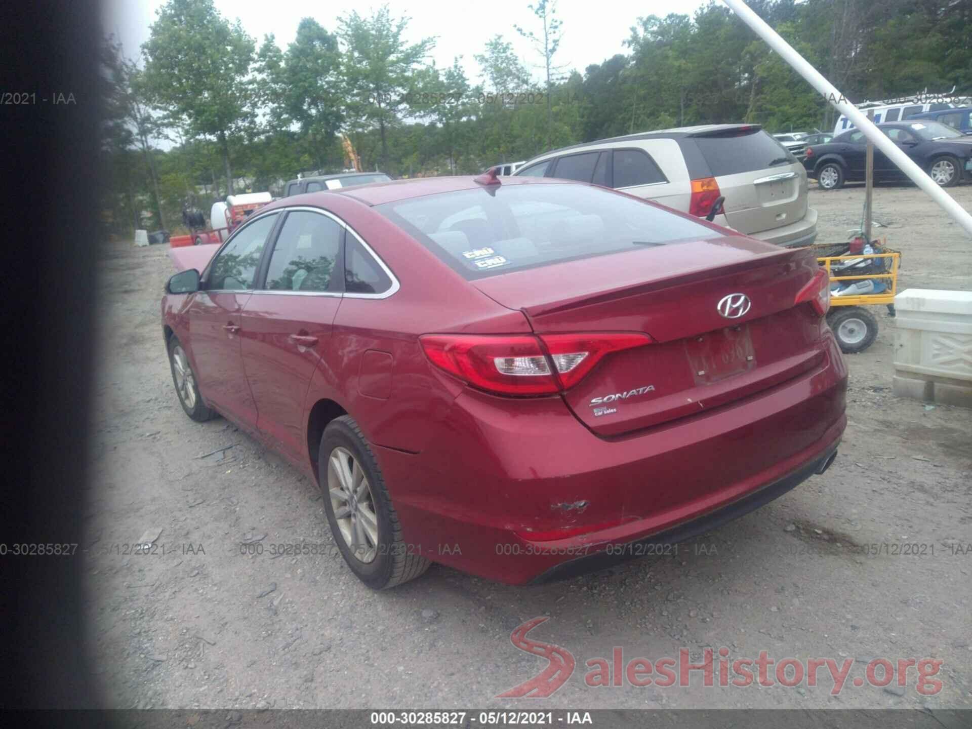 5NPE24AF4GH374120 2016 HYUNDAI SONATA