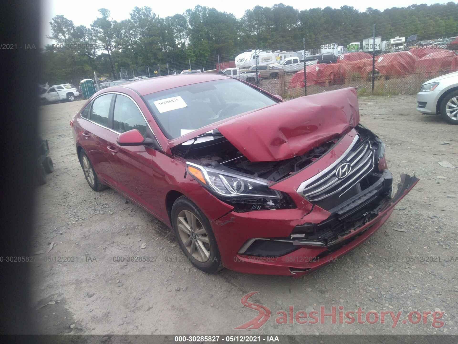 5NPE24AF4GH374120 2016 HYUNDAI SONATA