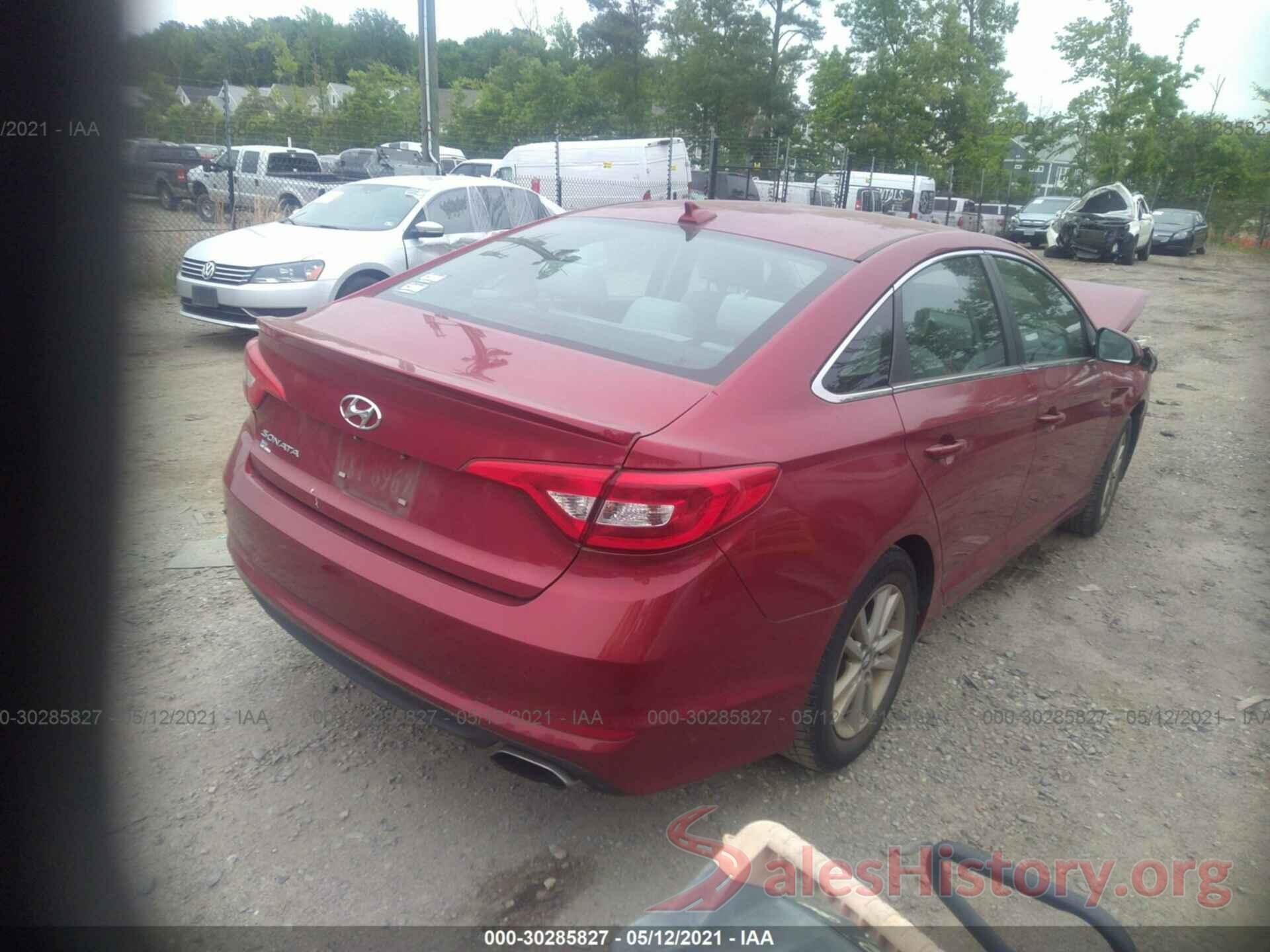 5NPE24AF4GH374120 2016 HYUNDAI SONATA