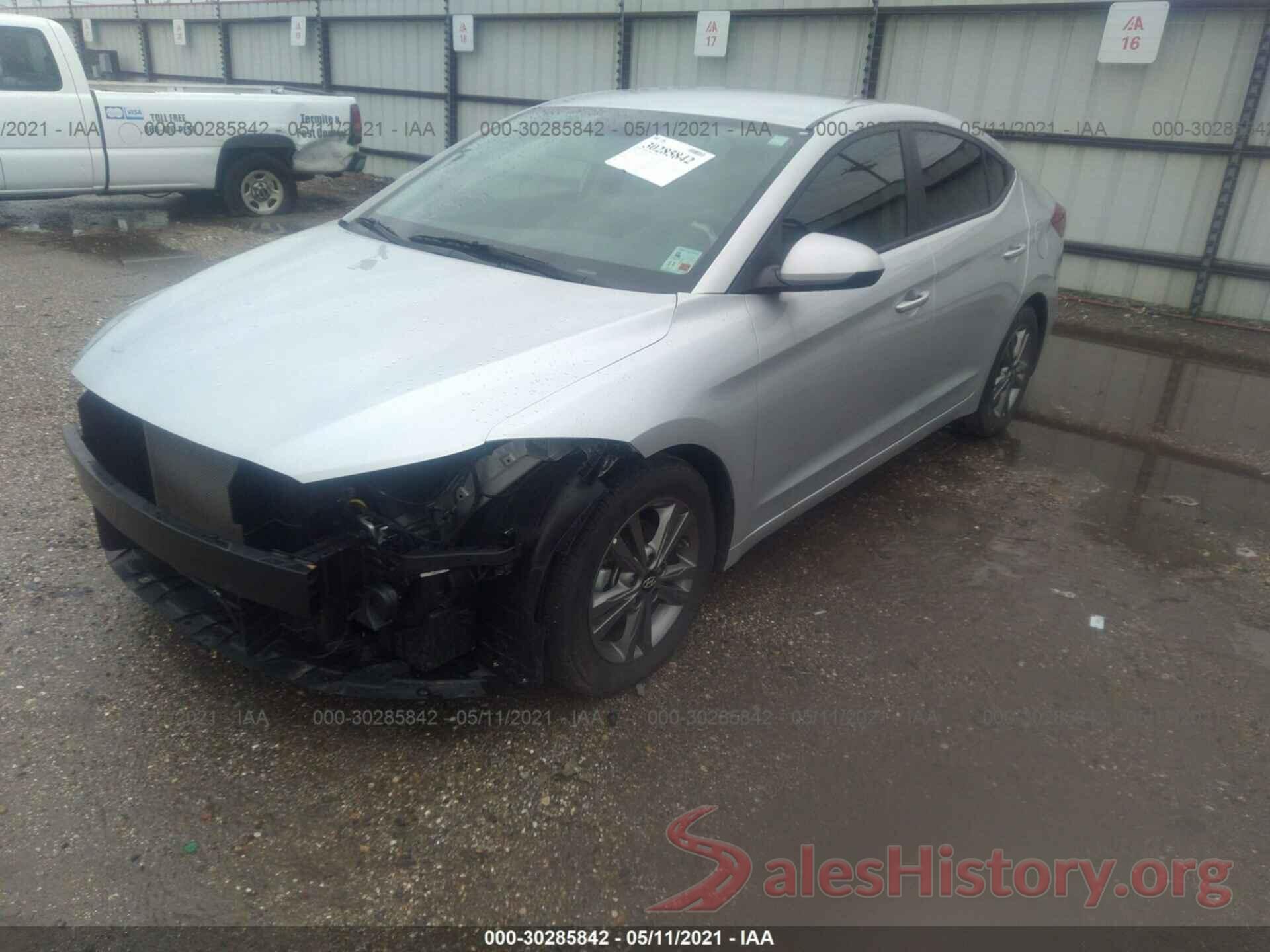 5NPD84LF1JH394811 2018 HYUNDAI ELANTRA