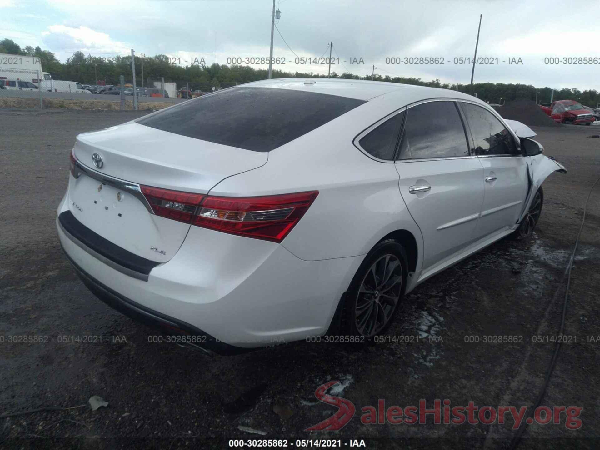 4T1BK1EB1GU205232 2016 TOYOTA AVALON