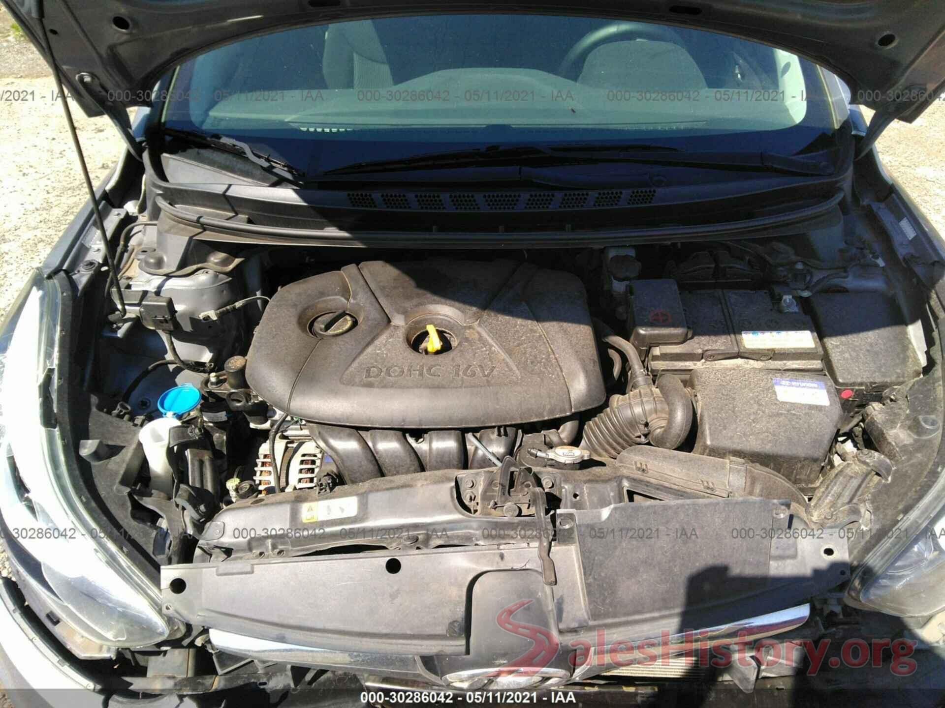 KMHDH4AE2GU489804 2016 HYUNDAI ELANTRA