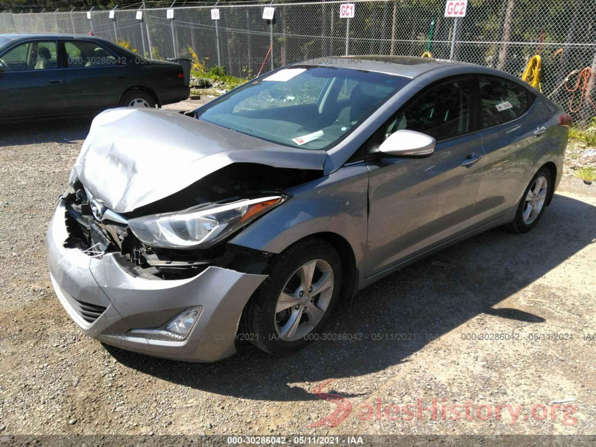 KMHDH4AE2GU489804 2016 HYUNDAI ELANTRA