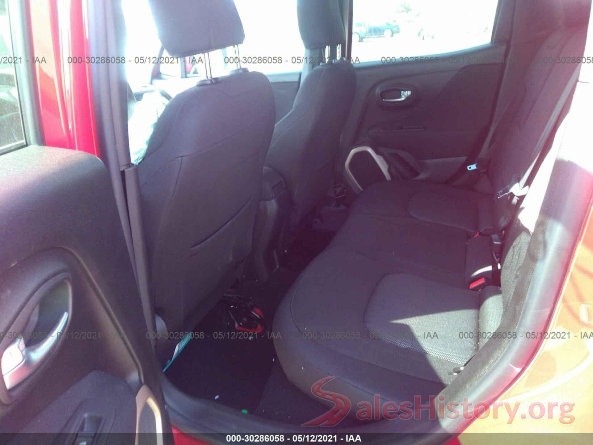 ZACCJBBT5GPC80287 2016 JEEP RENEGADE