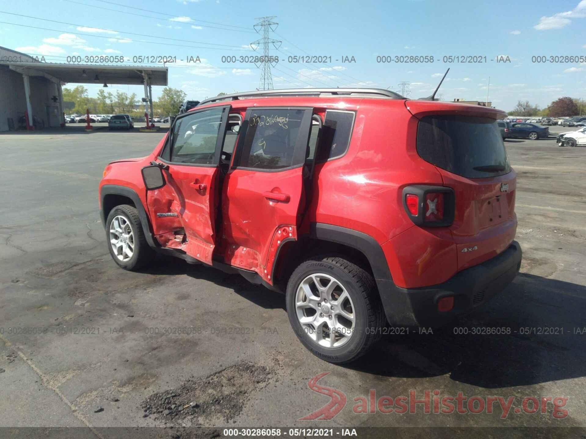 ZACCJBBT5GPC80287 2016 JEEP RENEGADE