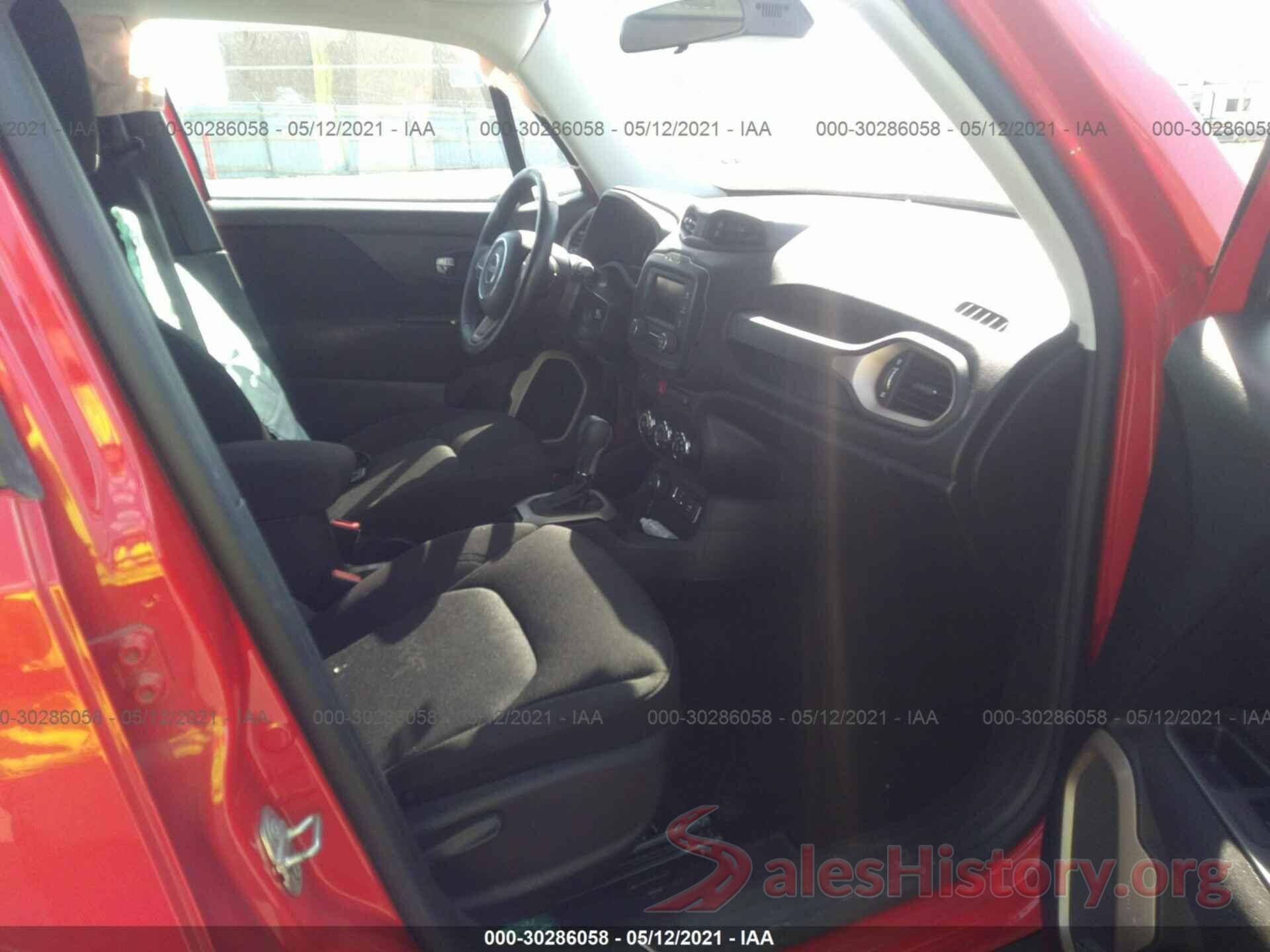 ZACCJBBT5GPC80287 2016 JEEP RENEGADE