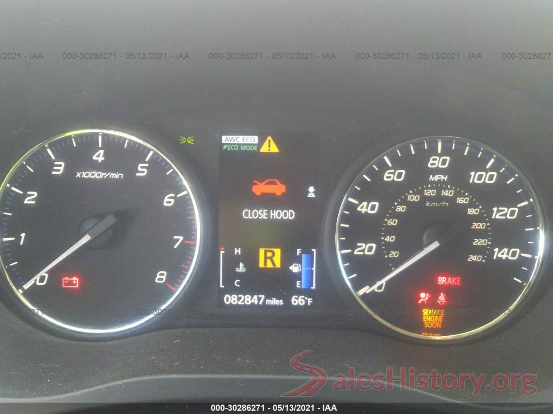 JA4AZ3A3XGZ042129 2016 MITSUBISHI OUTLANDER