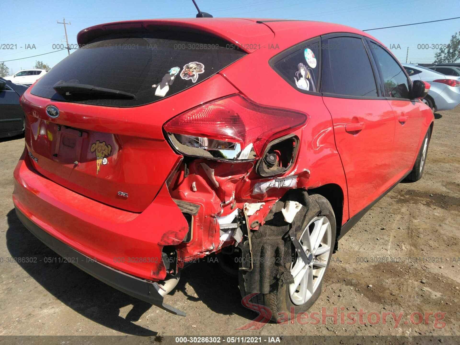 1FADP3K21HL232202 2017 FORD FOCUS