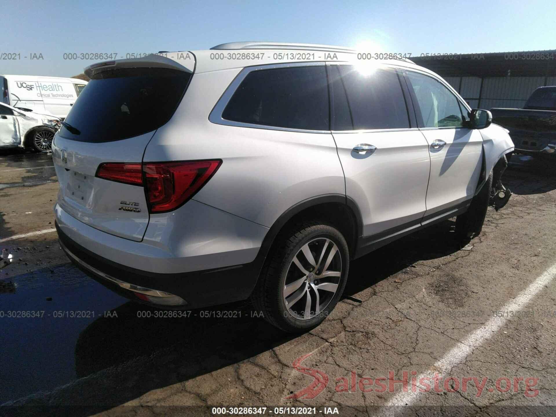 5FNYF6H06HB098263 2017 HONDA PILOT