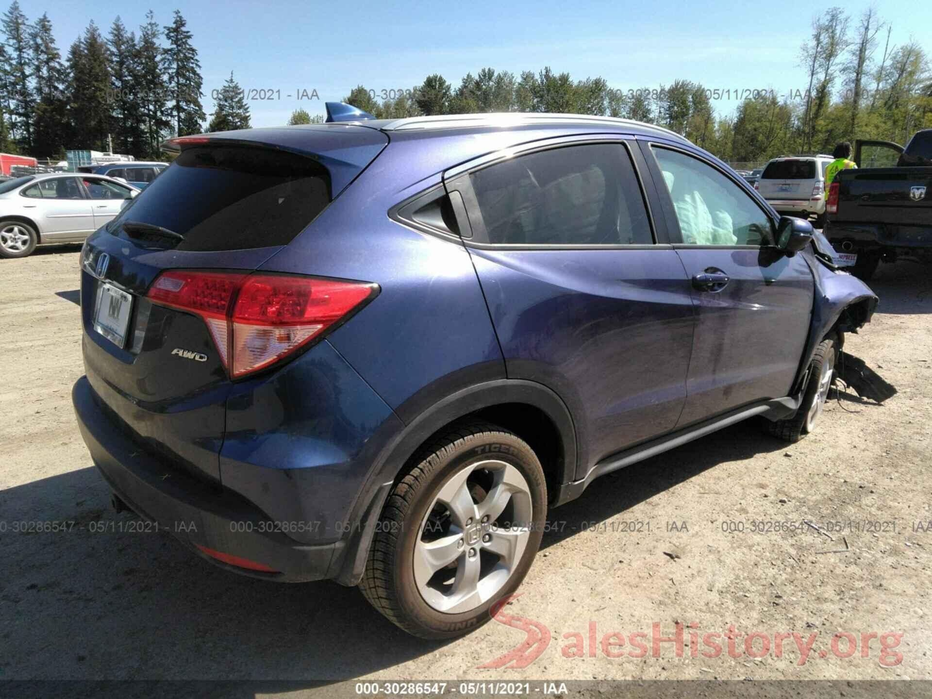 3CZRU6H73GM735346 2016 HONDA HR-V