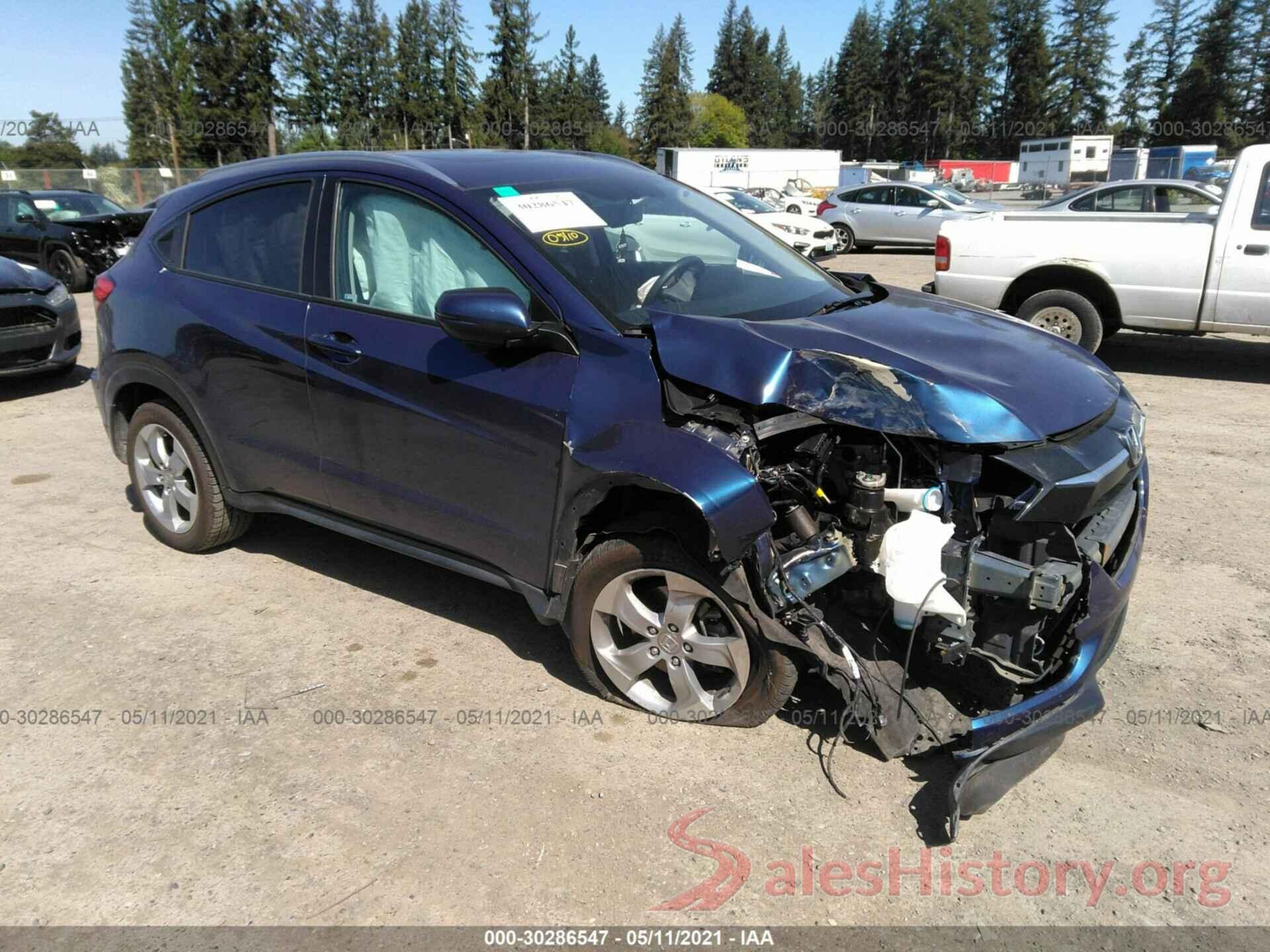 3CZRU6H73GM735346 2016 HONDA HR-V