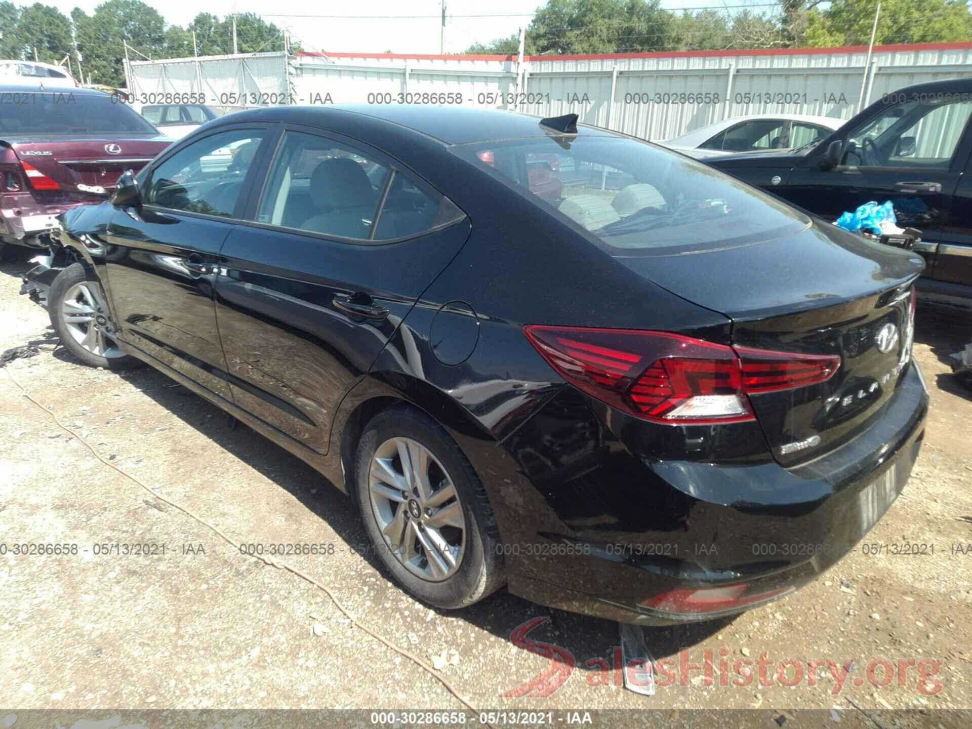 KMHD84LF5LU002000 2020 HYUNDAI ELANTRA