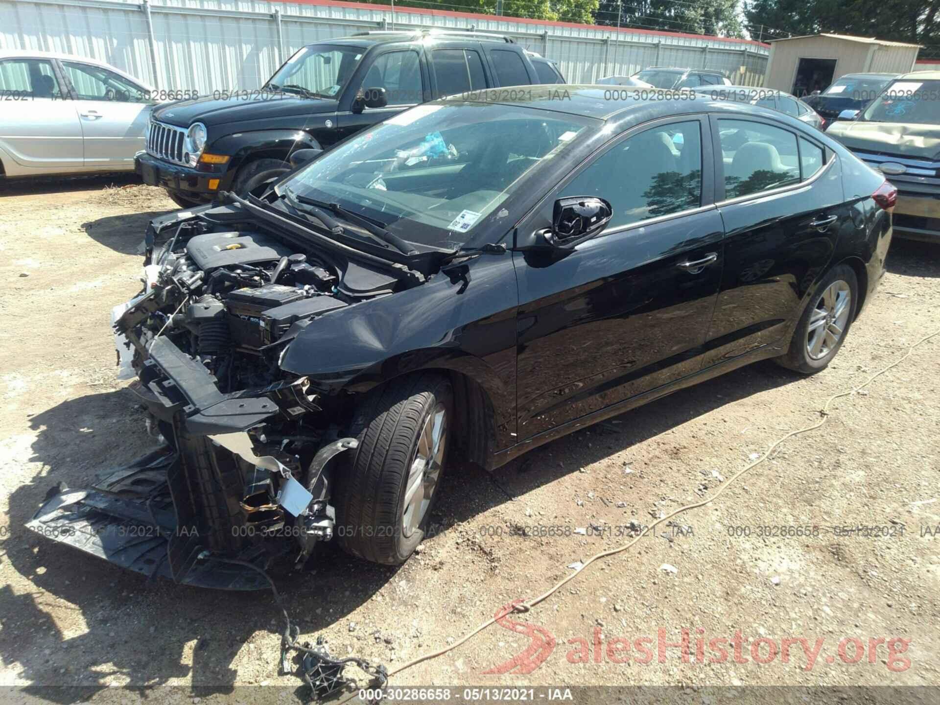 KMHD84LF5LU002000 2020 HYUNDAI ELANTRA