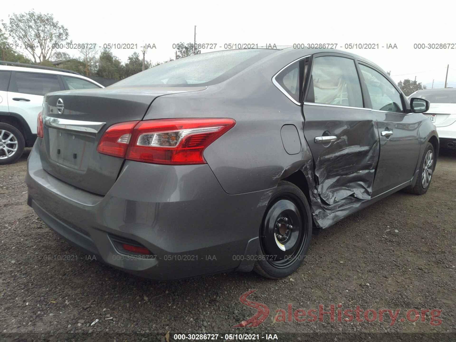 3N1AB7AP7GY258943 2016 NISSAN SENTRA