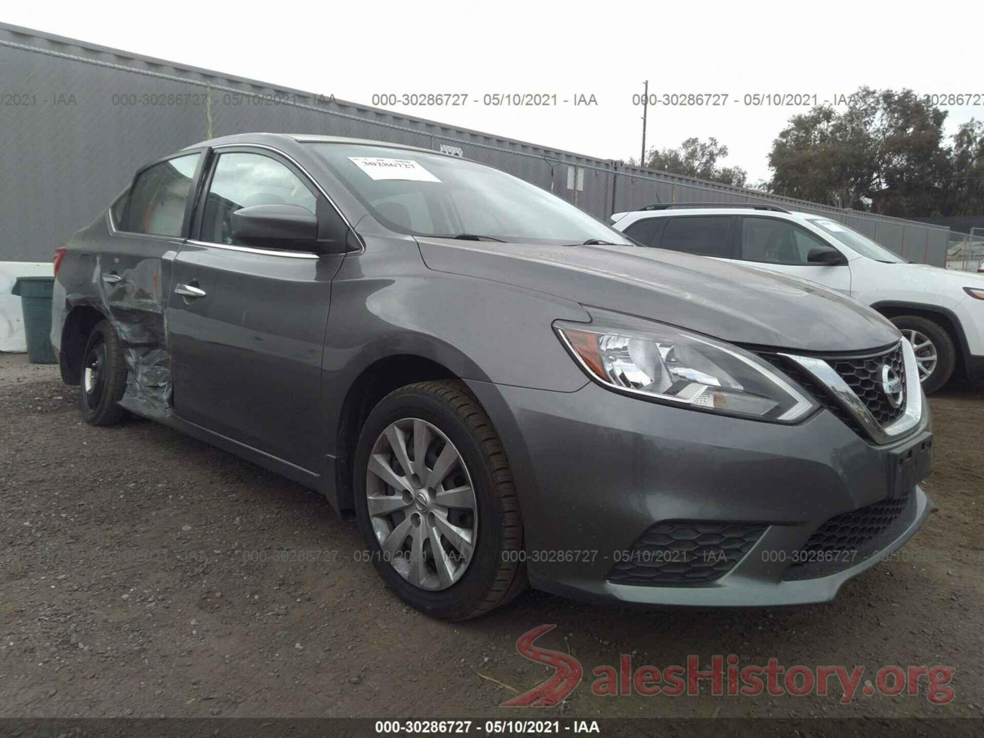 3N1AB7AP7GY258943 2016 NISSAN SENTRA