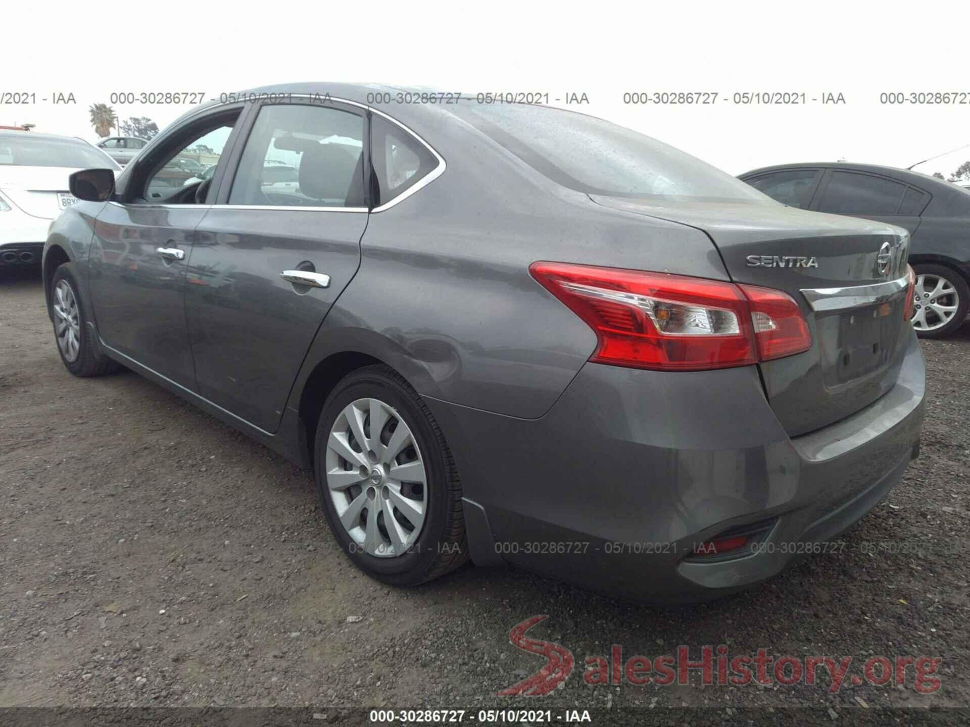 3N1AB7AP7GY258943 2016 NISSAN SENTRA