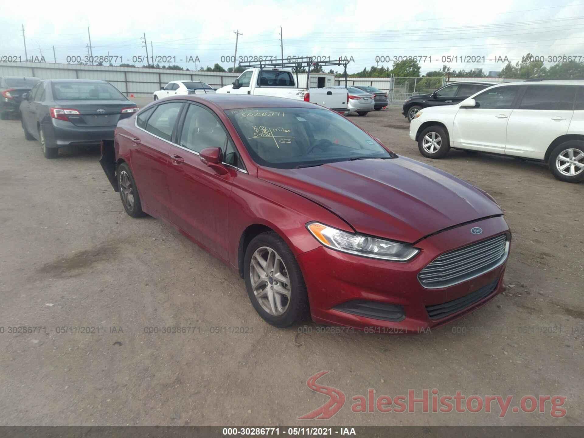 3FA6P0H7XGR382108 2016 FORD FUSION