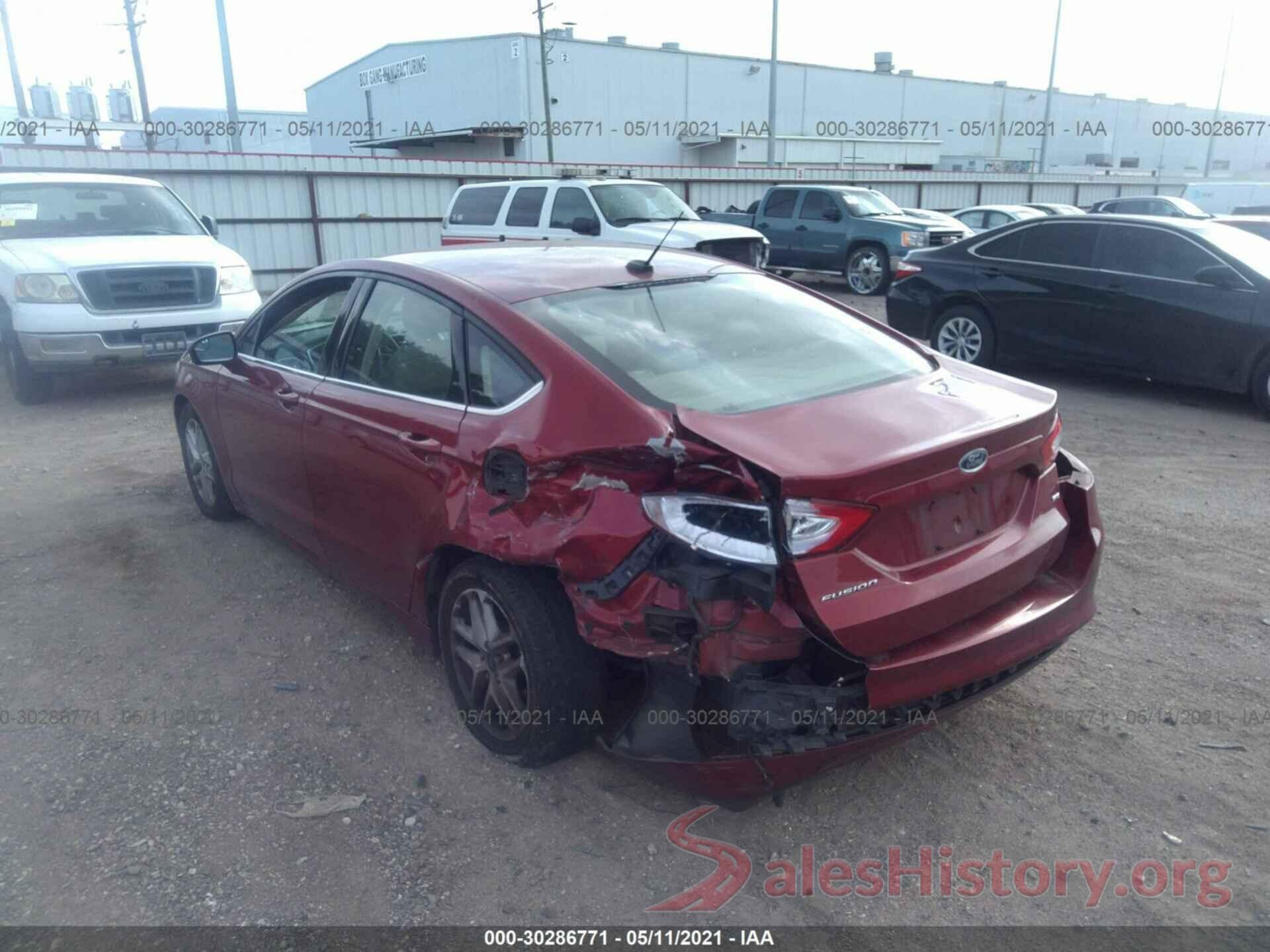 3FA6P0H7XGR382108 2016 FORD FUSION