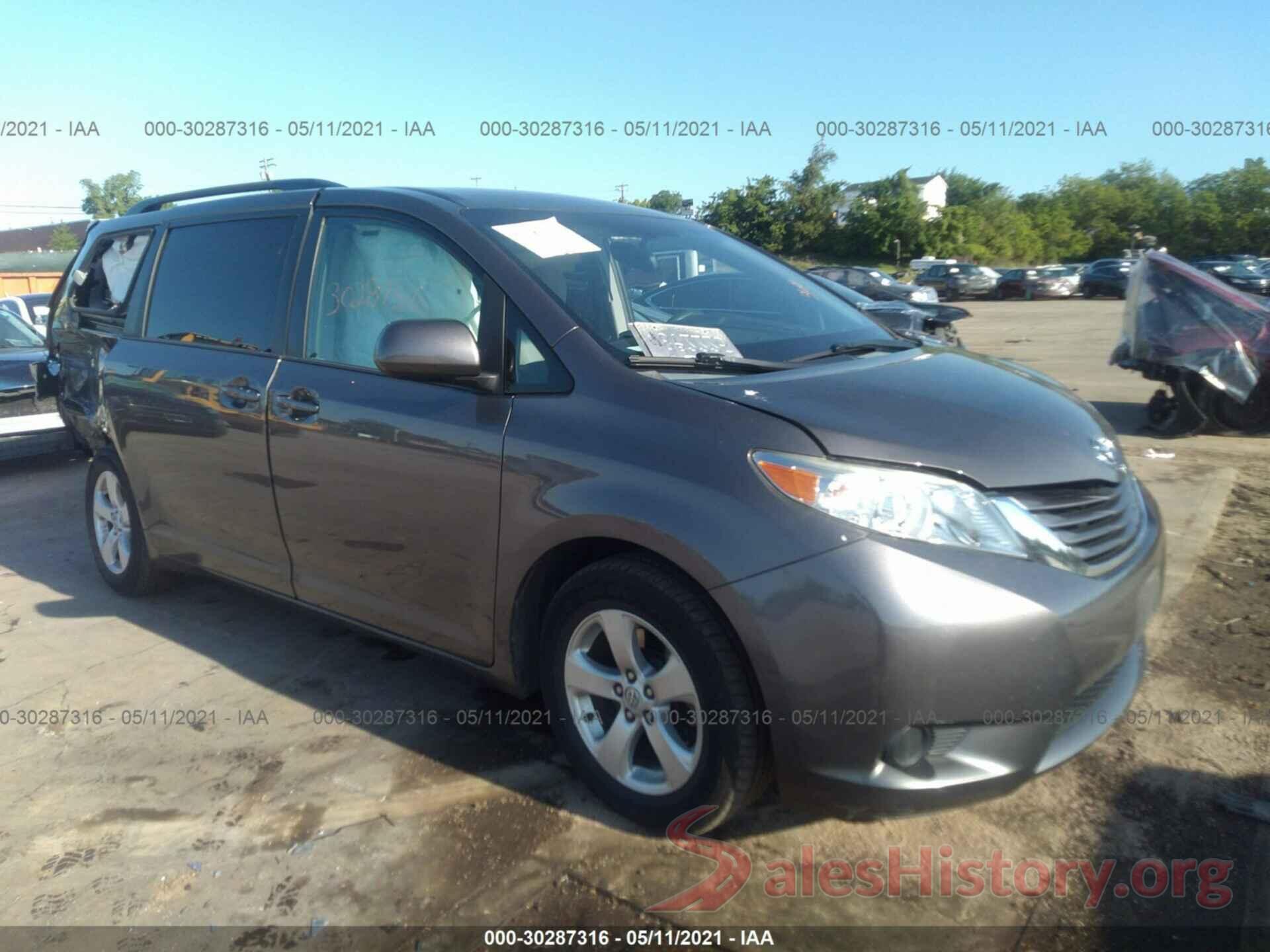 5TDKK3DC7FS565537 2015 TOYOTA SIENNA