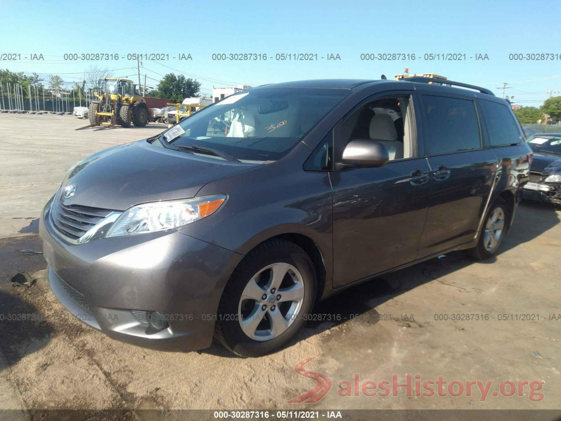 5TDKK3DC7FS565537 2015 TOYOTA SIENNA