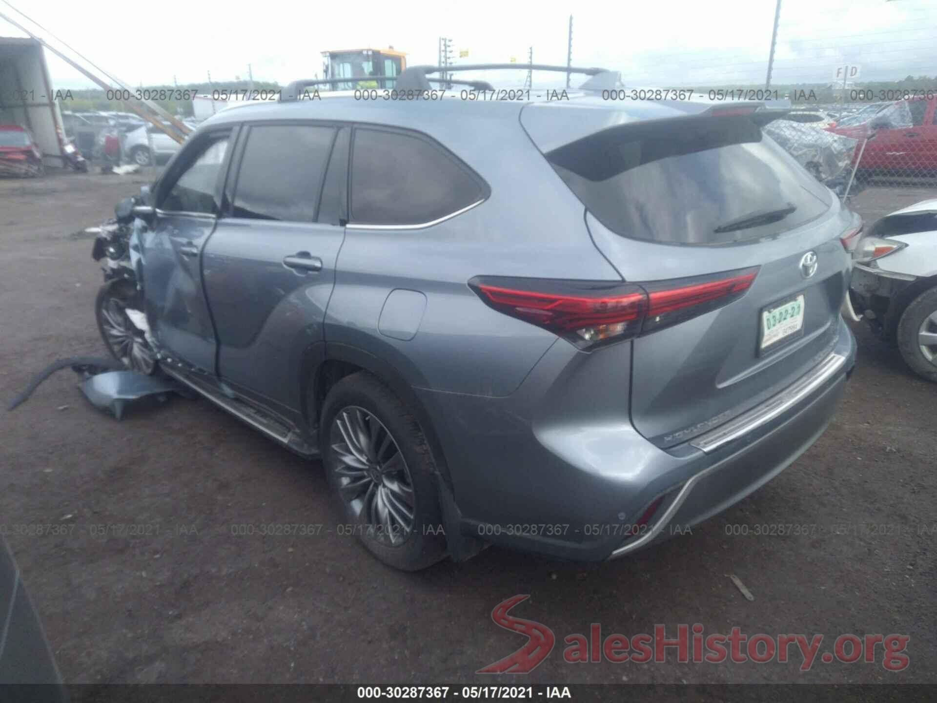 5TDFZRBH1MS099129 2021 TOYOTA HIGHLANDER