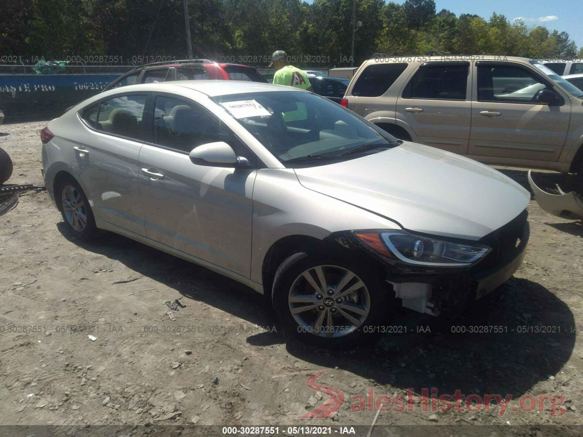 KMHD84LF9HU171122 2017 HYUNDAI ELANTRA