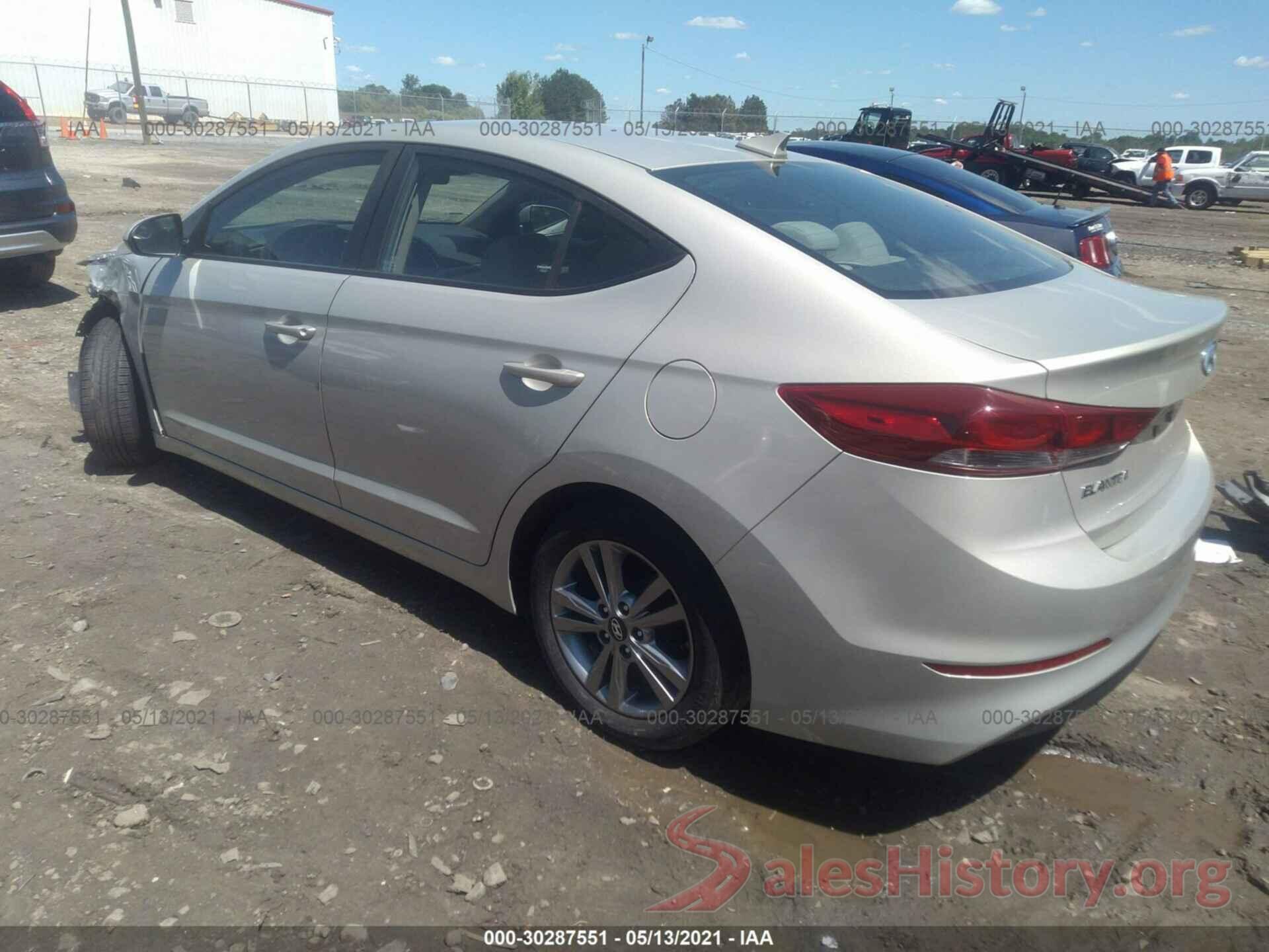 KMHD84LF9HU171122 2017 HYUNDAI ELANTRA