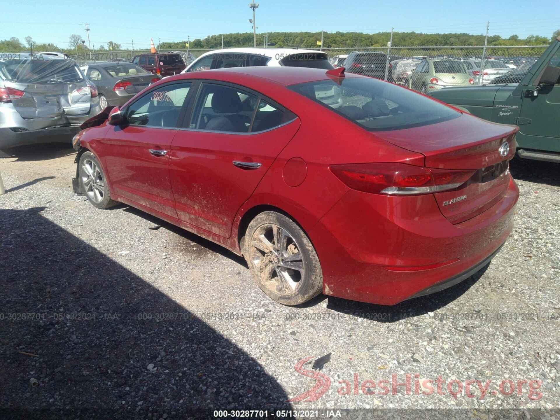 KMHD84LF0HU303717 2017 HYUNDAI ELANTRA