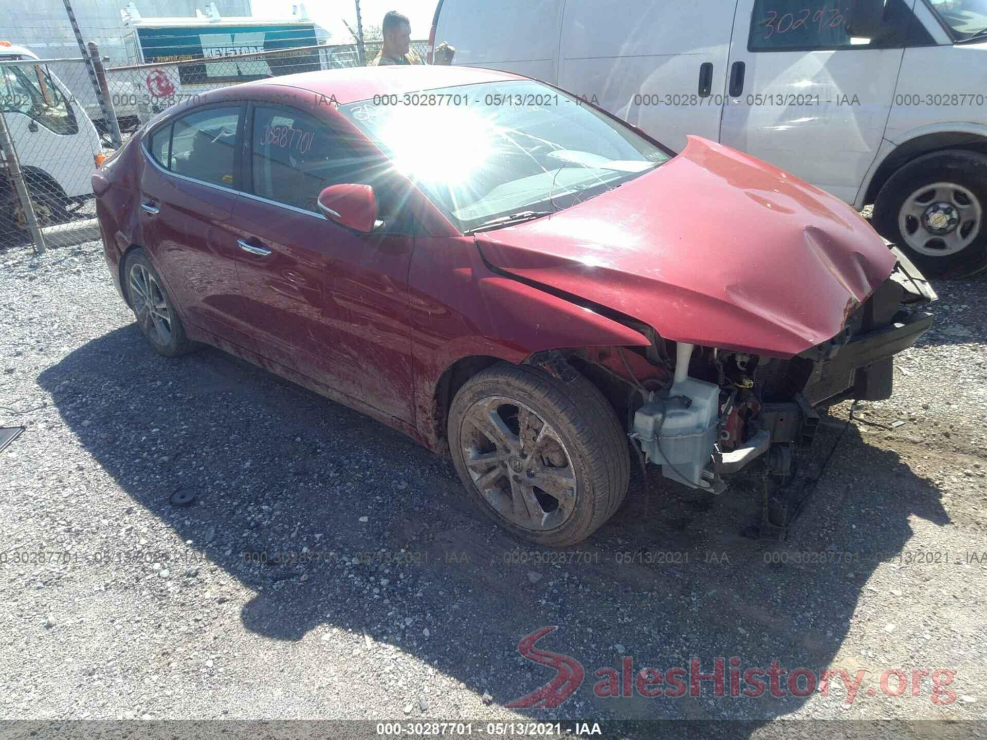 KMHD84LF0HU303717 2017 HYUNDAI ELANTRA