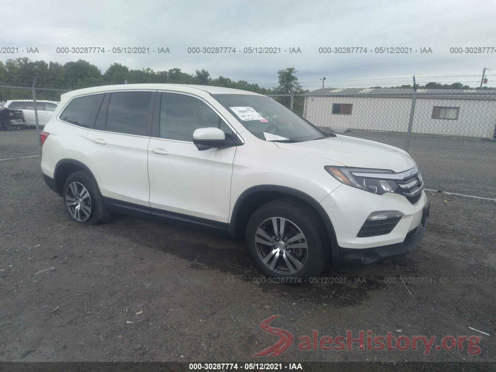 5FNYF6H32HB051886 2017 HONDA PILOT