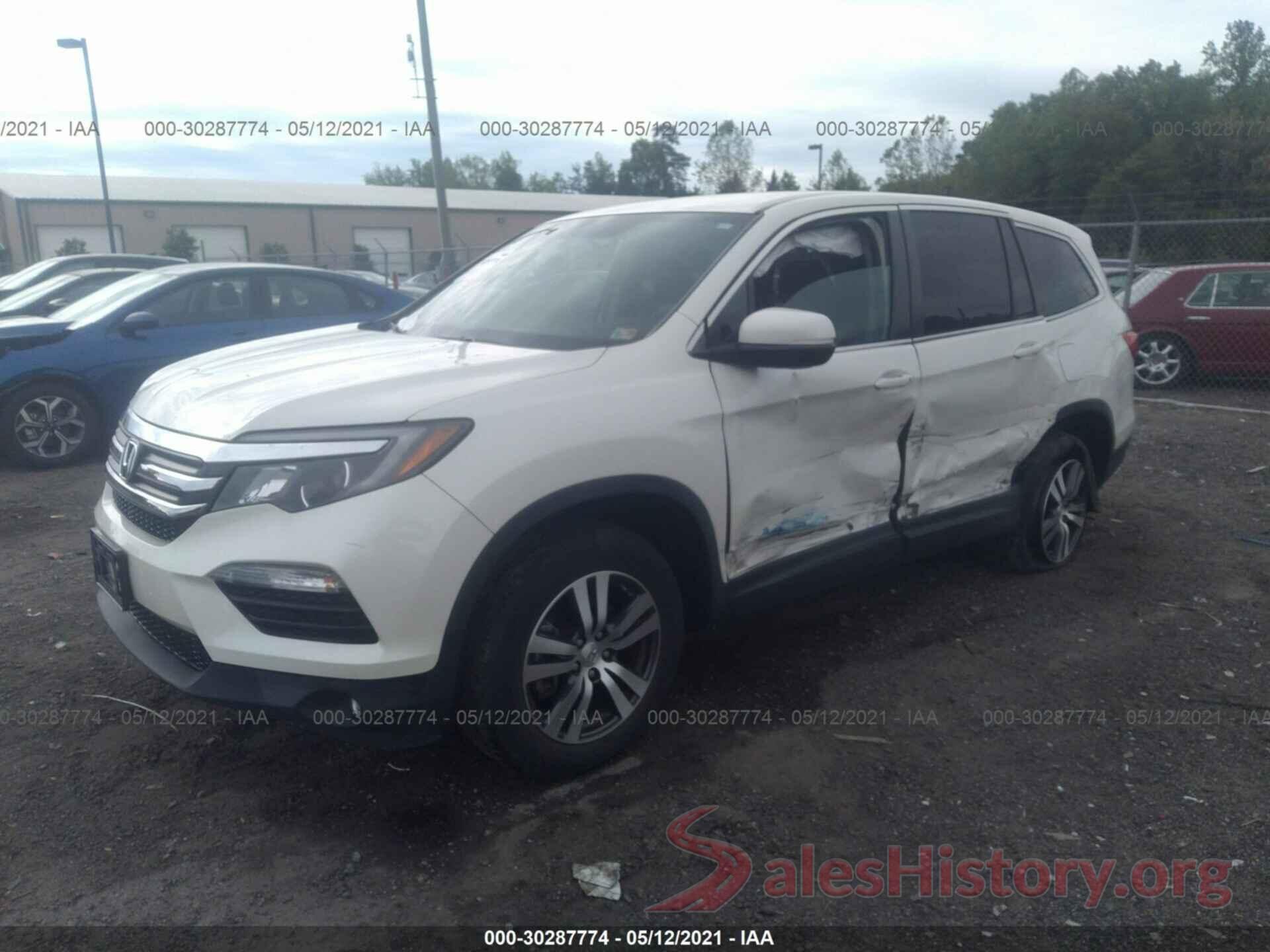 5FNYF6H32HB051886 2017 HONDA PILOT